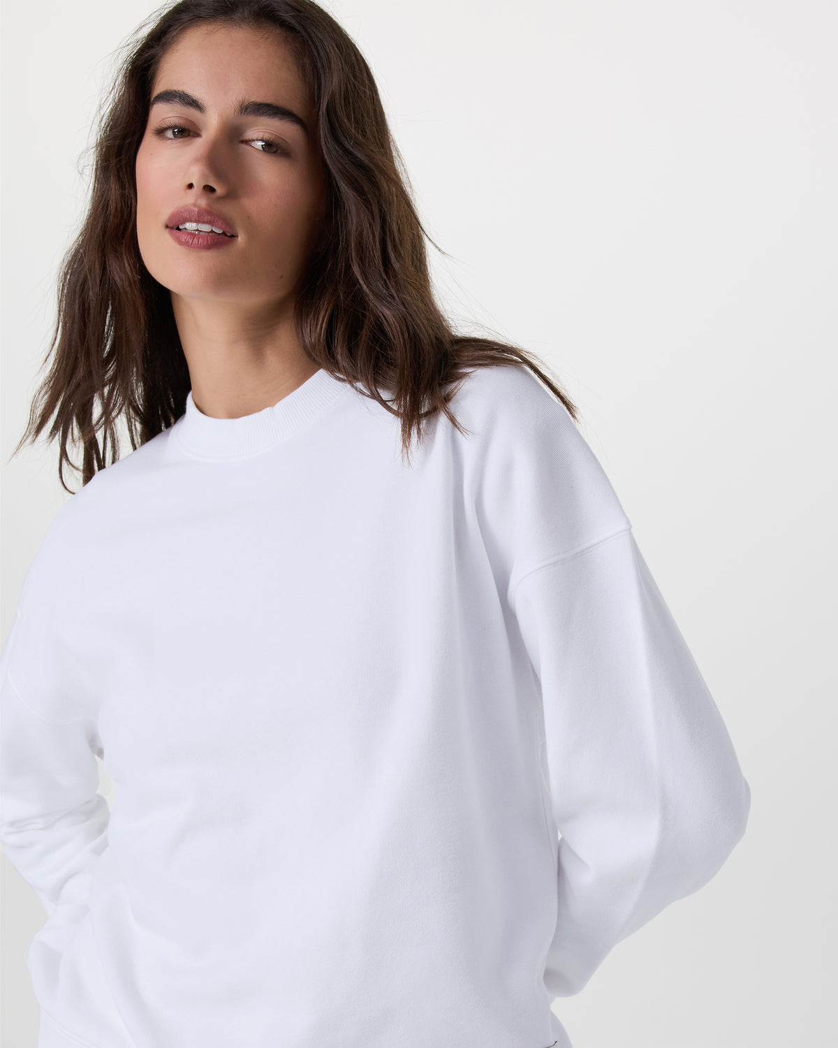 Sedona Weekender Crew Women's White Pullover - Vuori