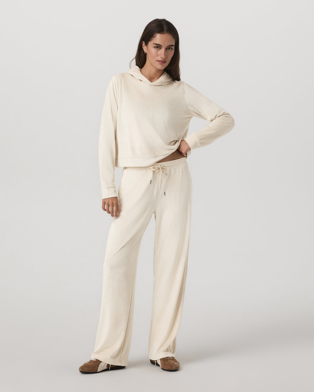 Haven Hoodie Women's Bone Hoodie - Vuori