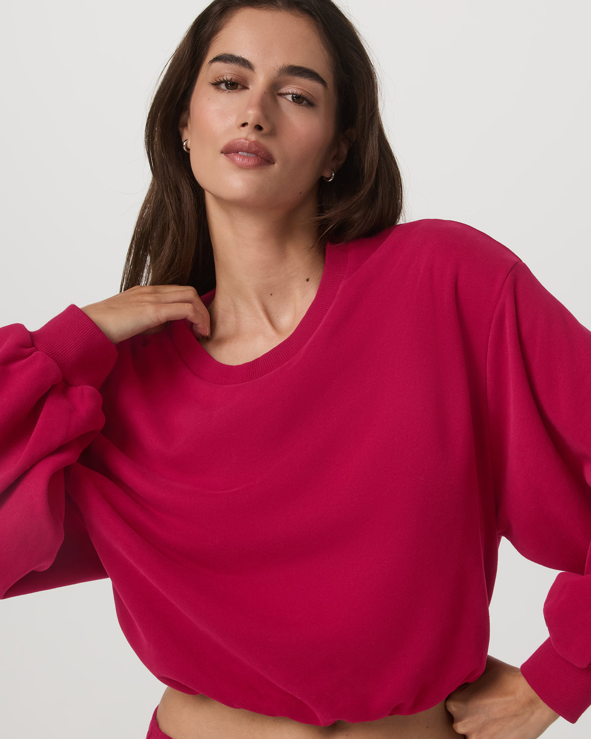Sedona Bubble Crew Women's Strawberry Pullover Crewneck - Vuori