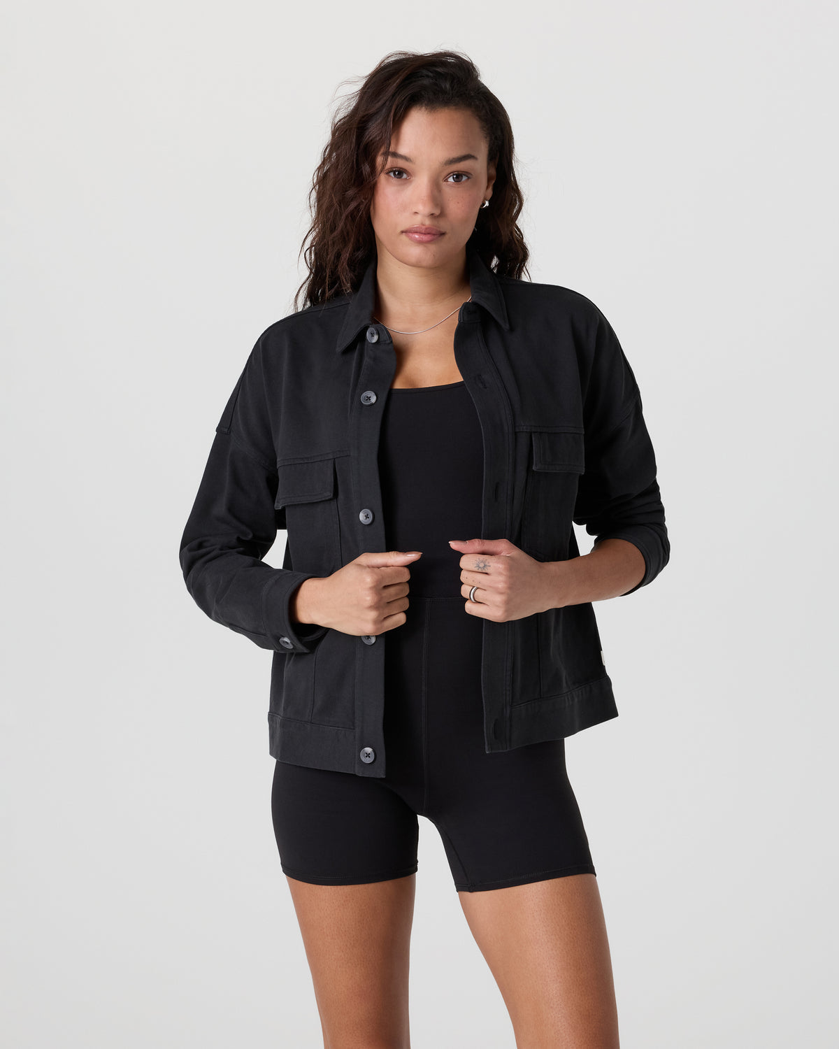 Mackenzie Jacket Washed Black - Vuori