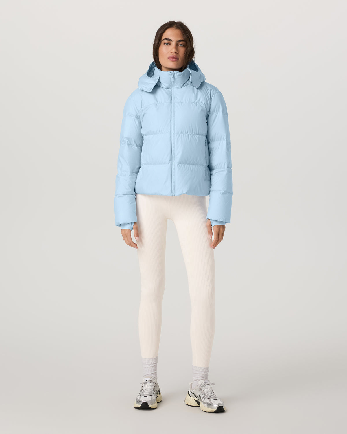 Alta Down Jacket Women's Crystal Blue Puffer Jacket - Vuori