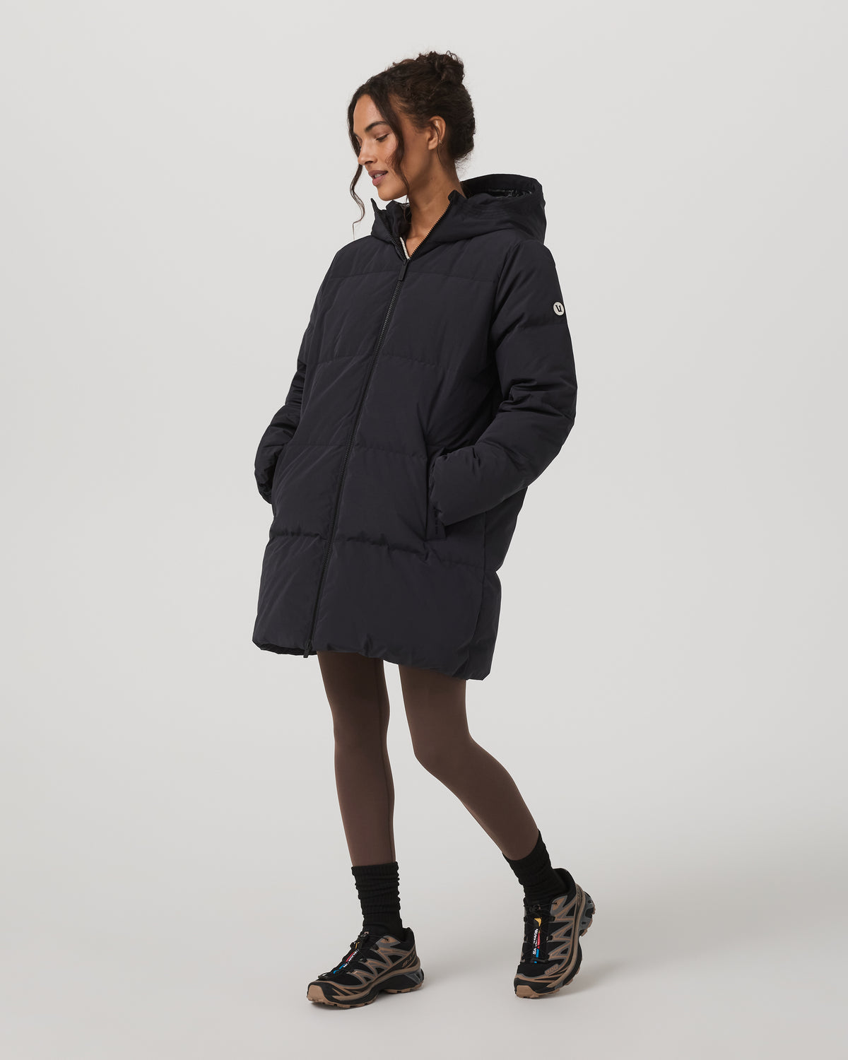 Mammoth Down Parka Women's Black Insulated Jacket - Vuori