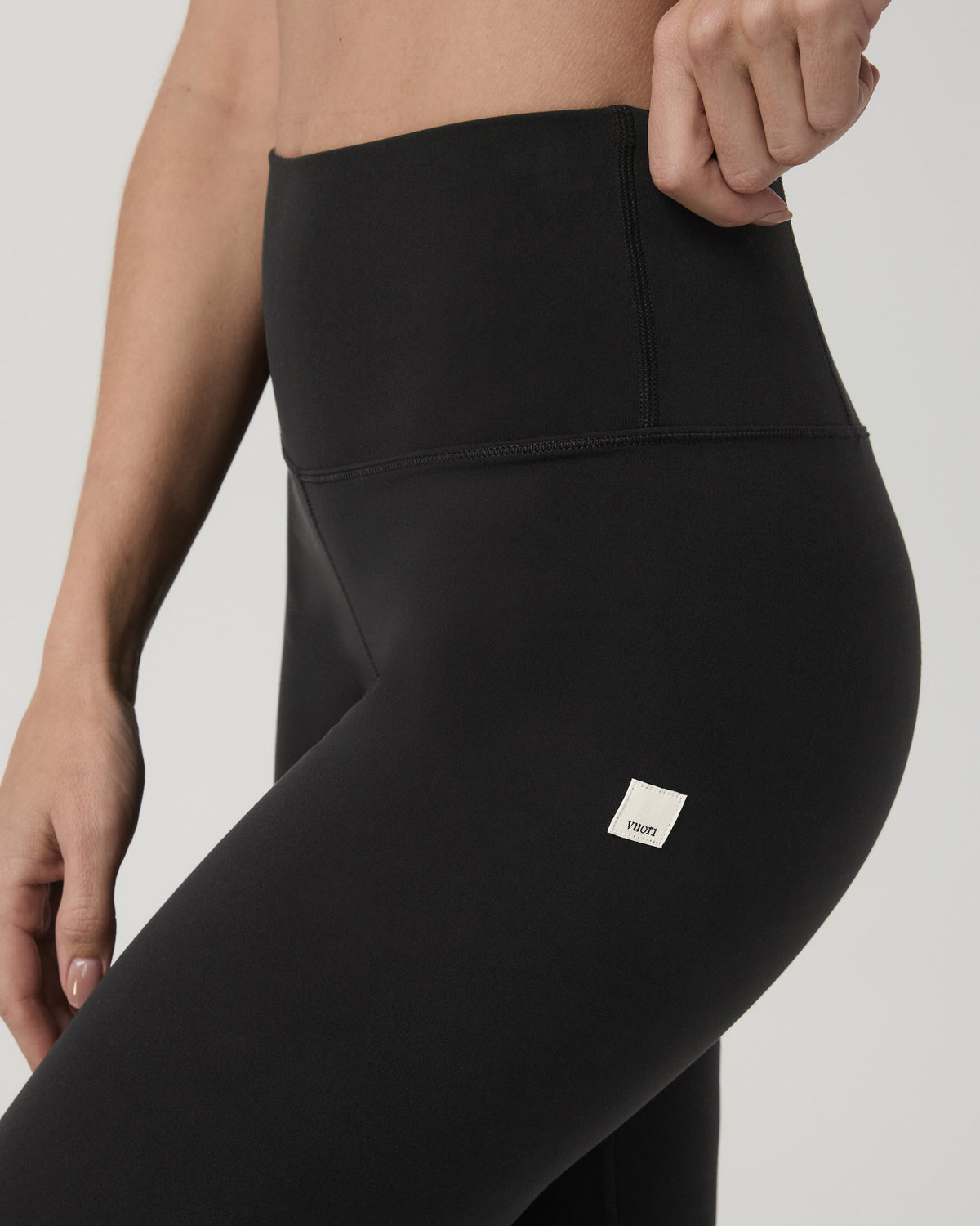 Vuori AllTheFeels™ Straight Leg Women's Black Leggings - Vuori