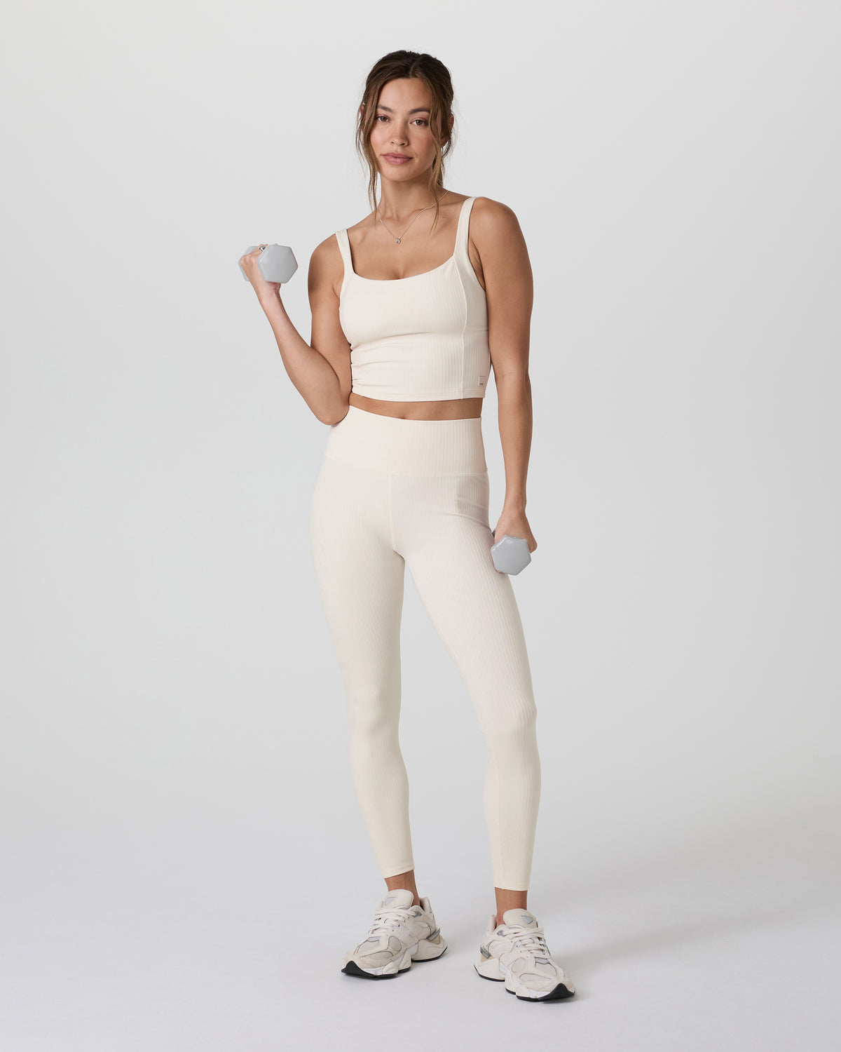 Inversion Rib Legging Marshmallow - Vuori