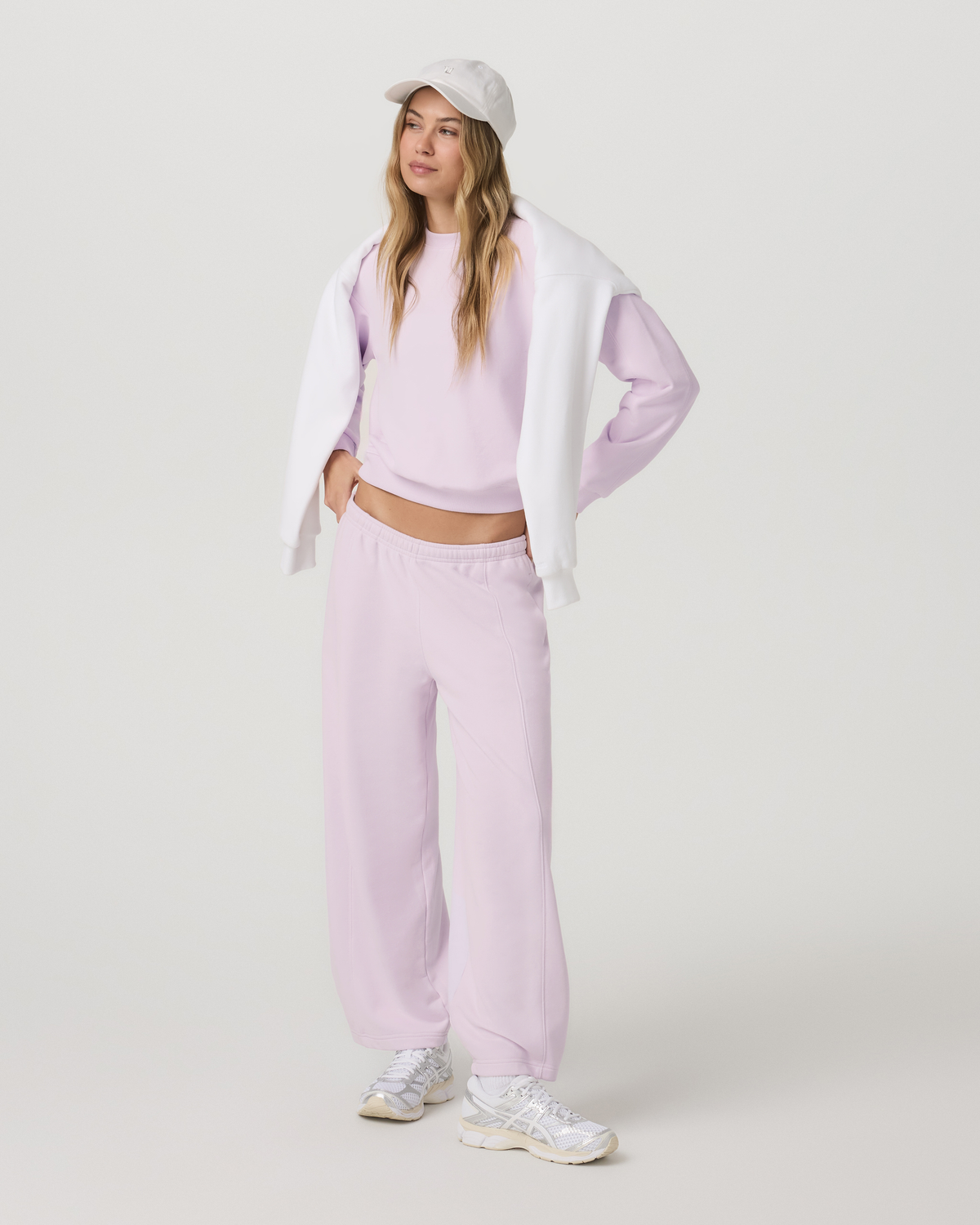 Sedona Barrel Sweatpant Women's Lilac Breeze Sweatpants - Vuori