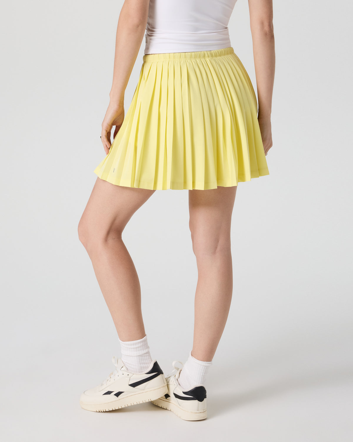 Clementine Pleated Skirt 15" Sunlight - Vuori