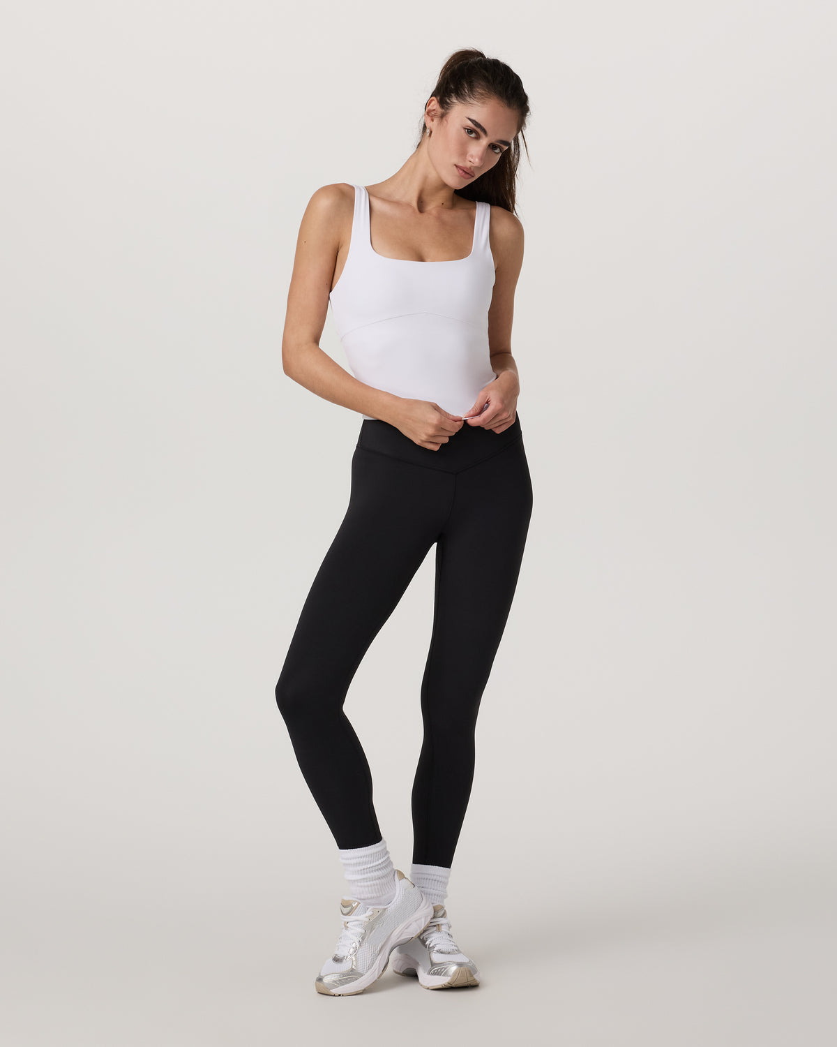 Vuori AllTheForm™ Support Tank White - Vuori
