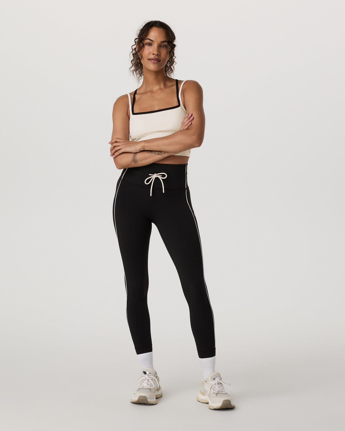 Daily Layered Tank Women's Marshmallow Performance Top - Vuori