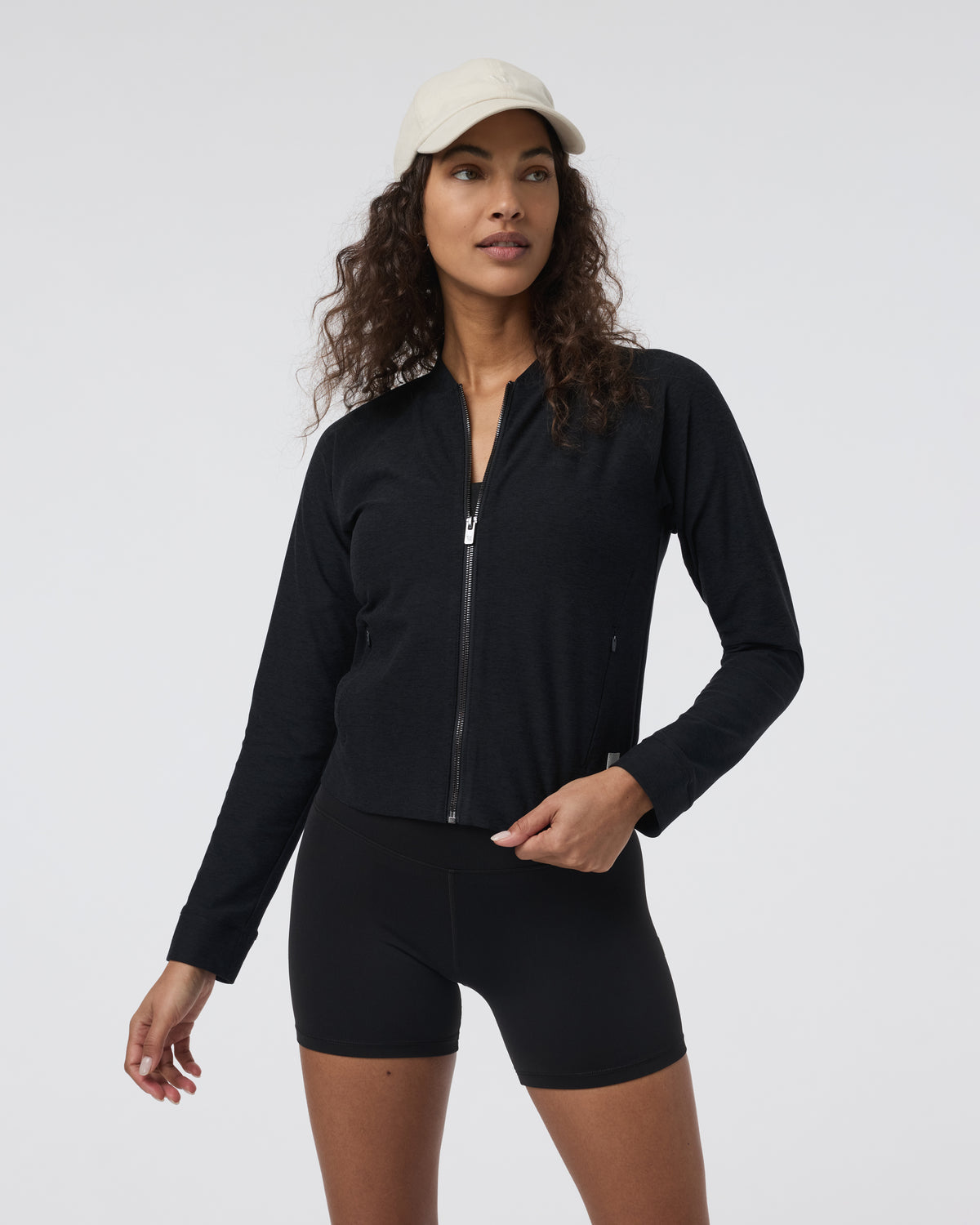 Elevation Track Jacket Black Heather - Vuori