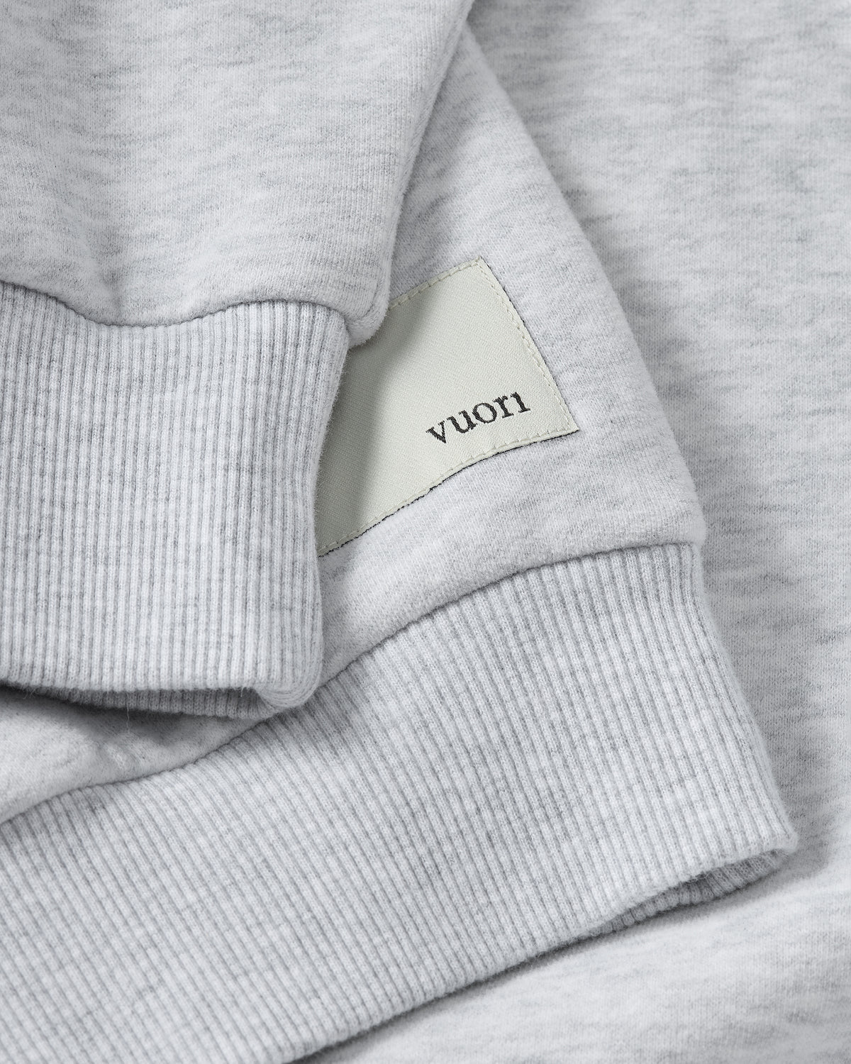Restore Oversized Hoodie Pale Grey Heather - Vuori