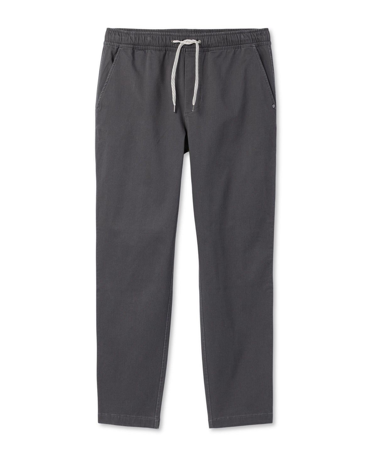 Fletcher Elastic Waist Pant Athletic Slim Fit 30" Dark Pewter - Vuori