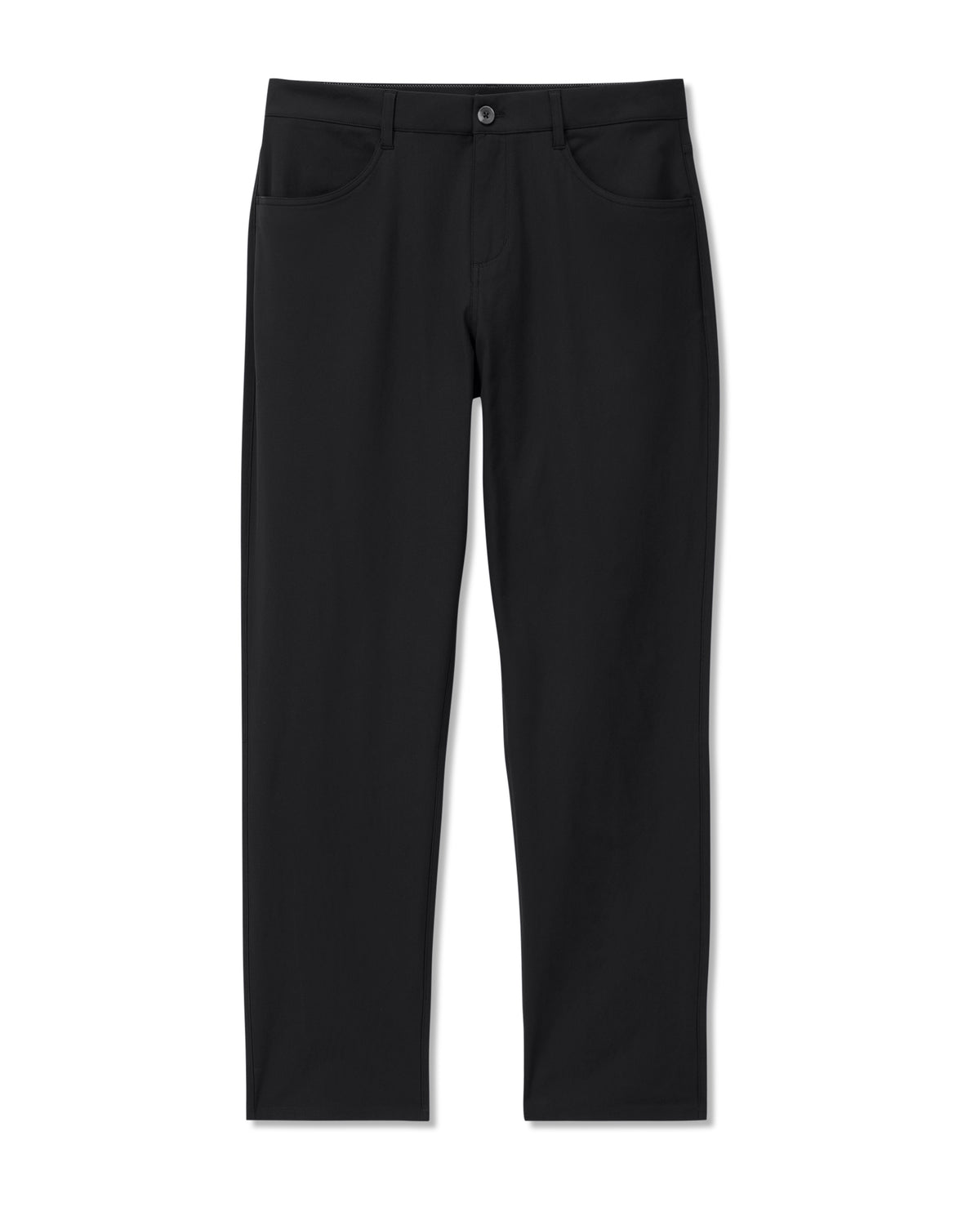 Meta Pant Classic Fit 34" Men's Black 5-Pocket Pants - Vuori
