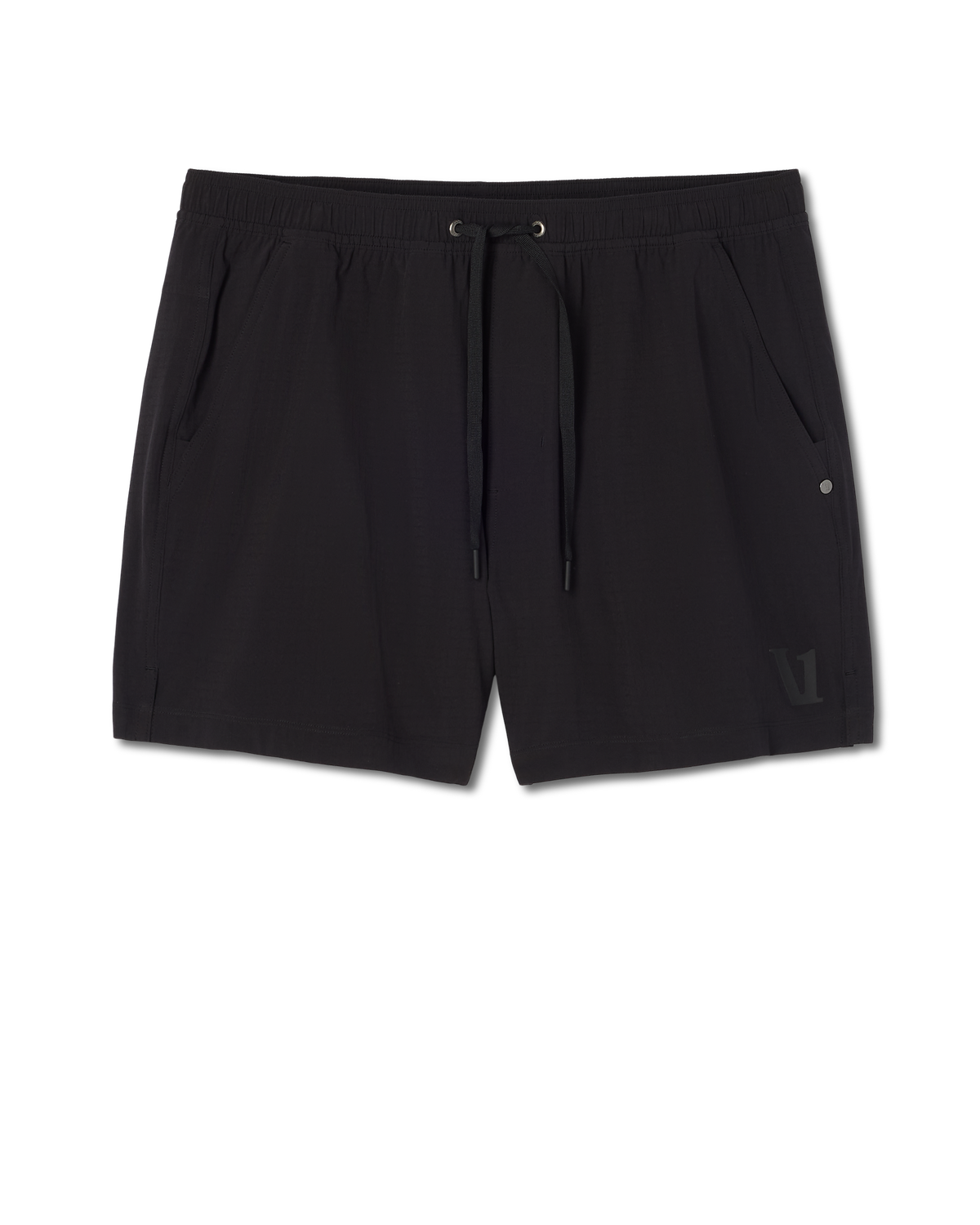 HardKore Short Lined 5" Men's Black Performance Shorts - Vuori