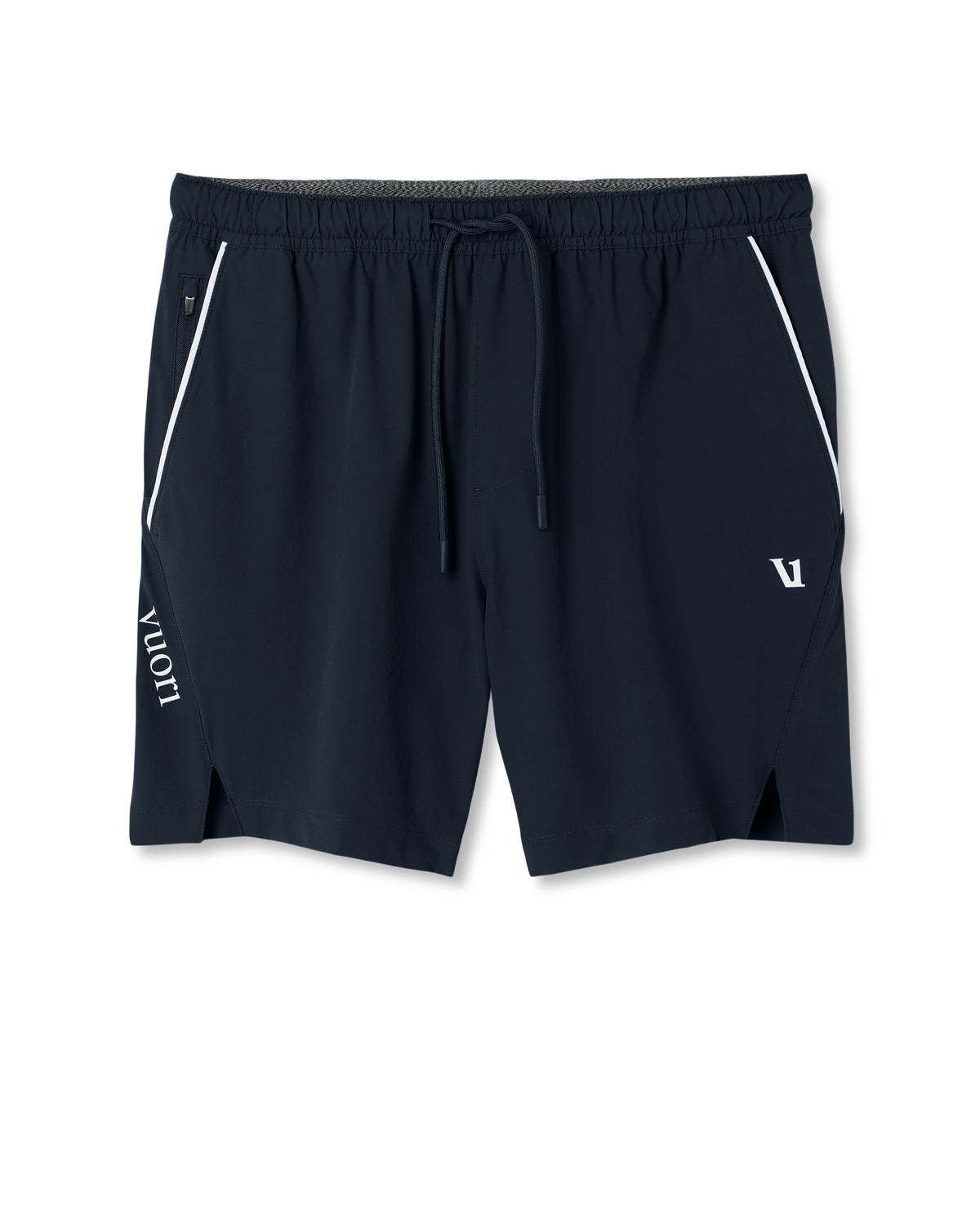 Crosscourt Short Unlined 7" Men's Navy Tennis Shorts - Vuori