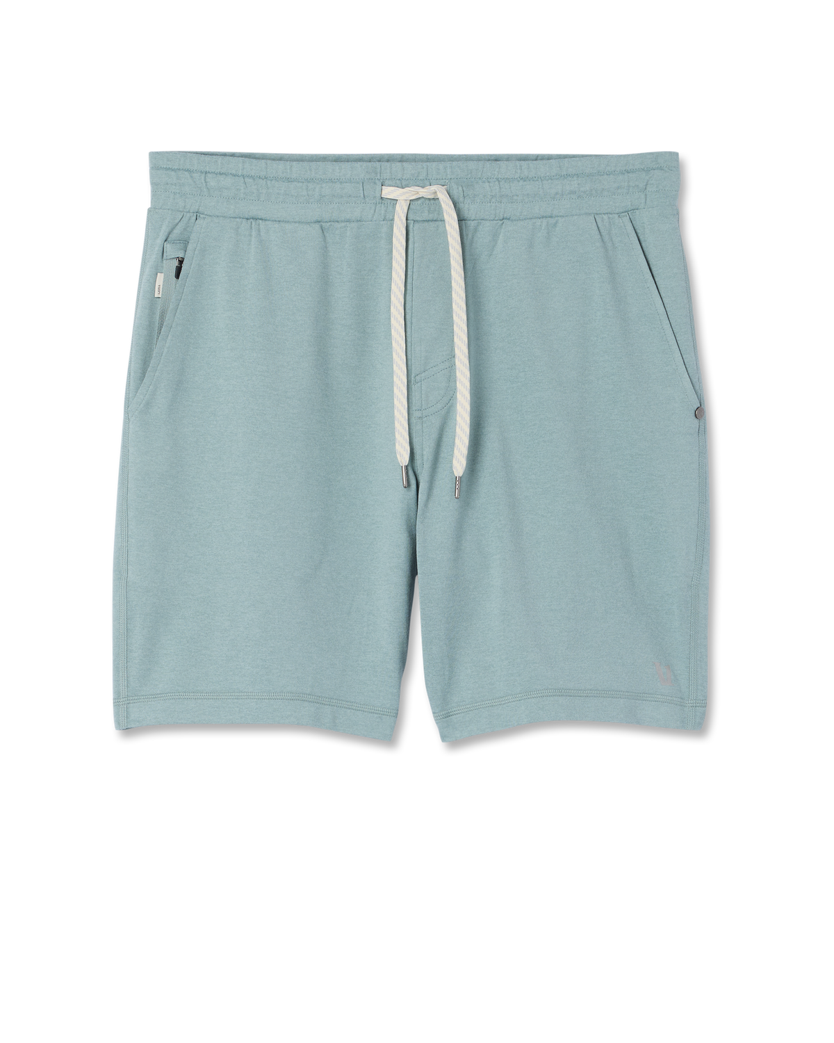 Men's Ponto Performance Short 7" Misty Blue Heather - Vuori