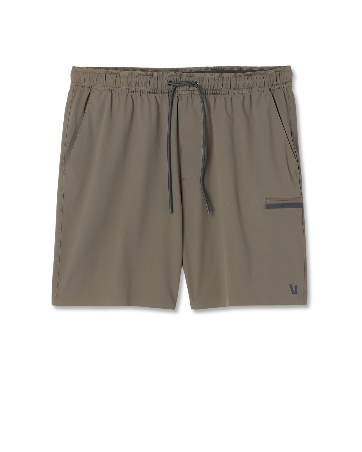 Grafton Short Unlined 7" Men's Training Shorts in Bark - Vuori