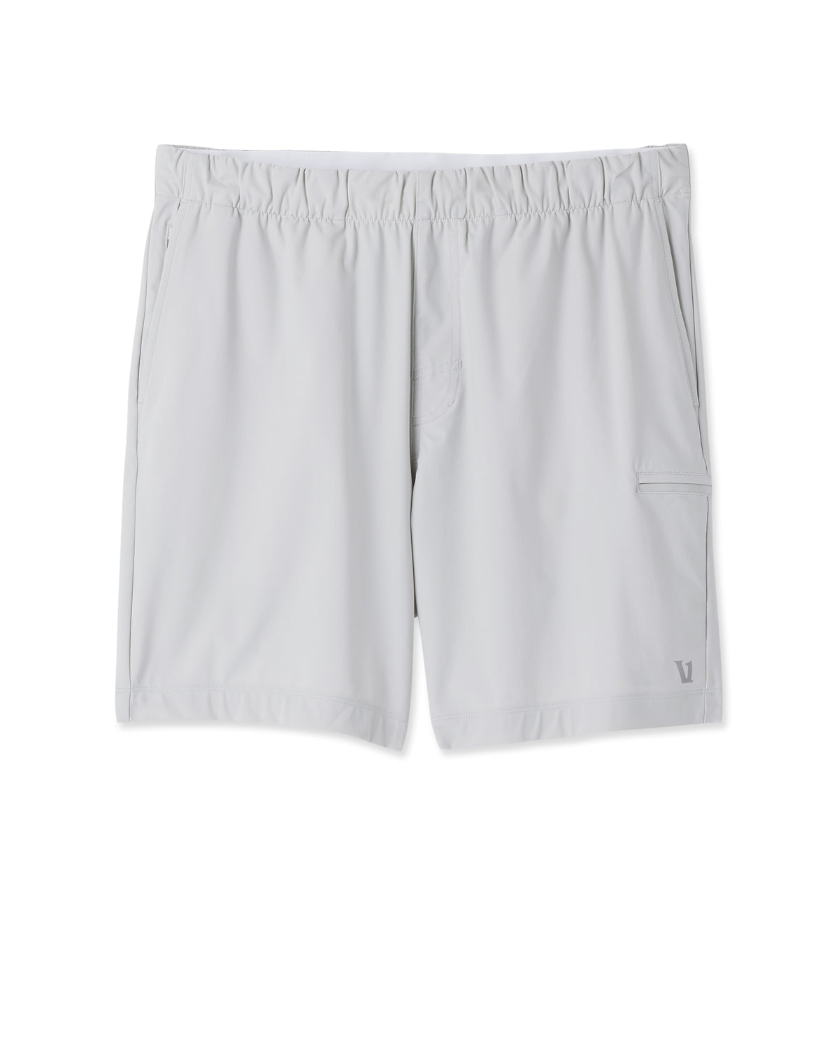 Fleet Sport Short Unlined Classic Fit 7" Sky Grey - Vuori