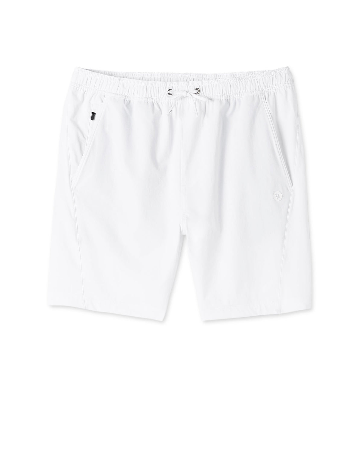 Crosscourt Short Men's White Tennis Shorts - Vuori