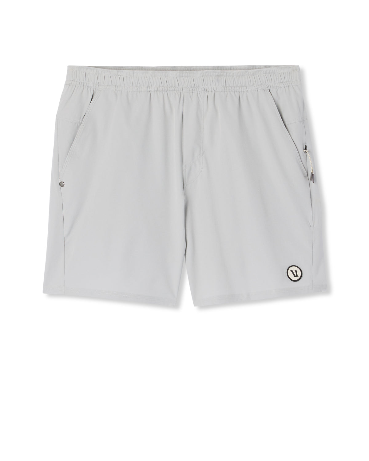 Maverick Volley Short Lined Men's Sky Grey Swim Shorts - Vuori