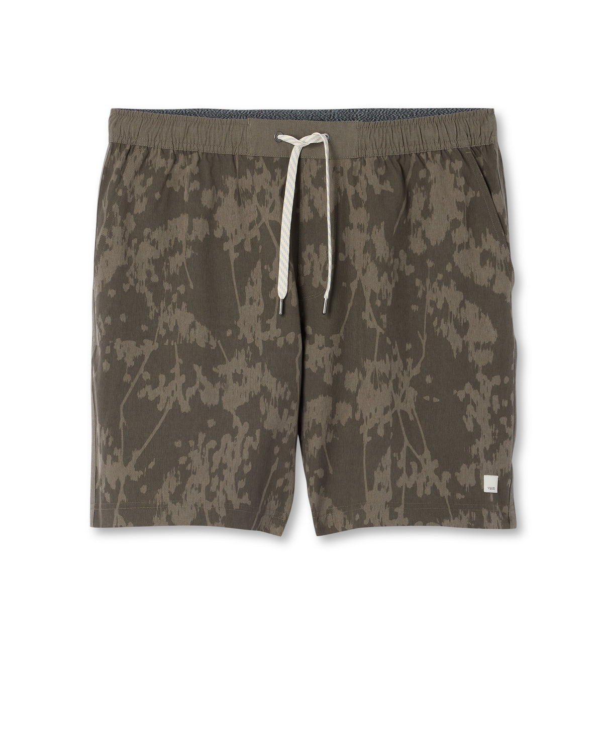 Banks Session Short Unlined 7" Root Earth Linen Texture - Vuori
