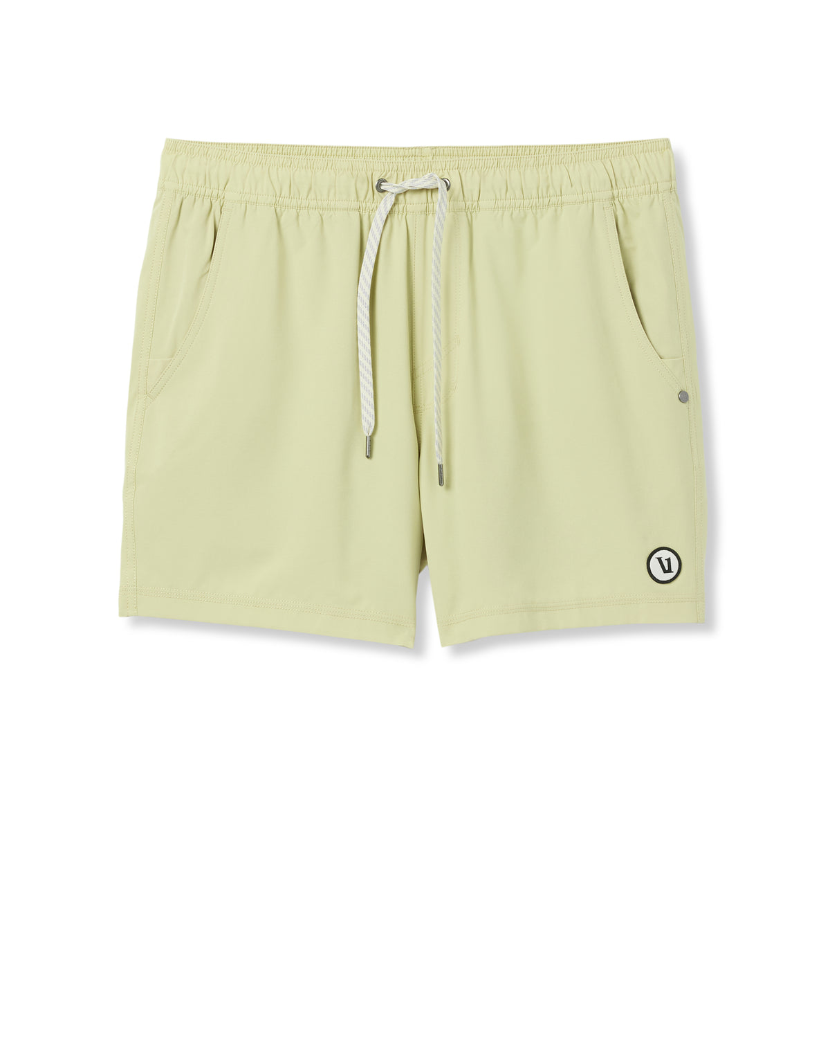 Kore Short 5" Pale Citron Athletic Shorts - Vuori