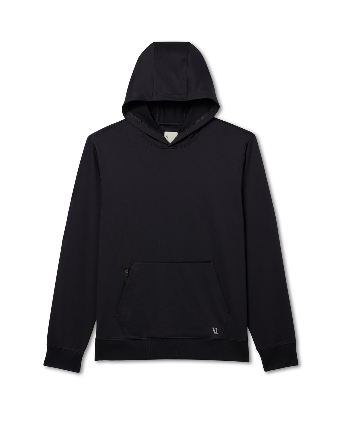 Sunday Hoodie 2.0 Men's Black Athletic Fit Hoodie - Vuori
