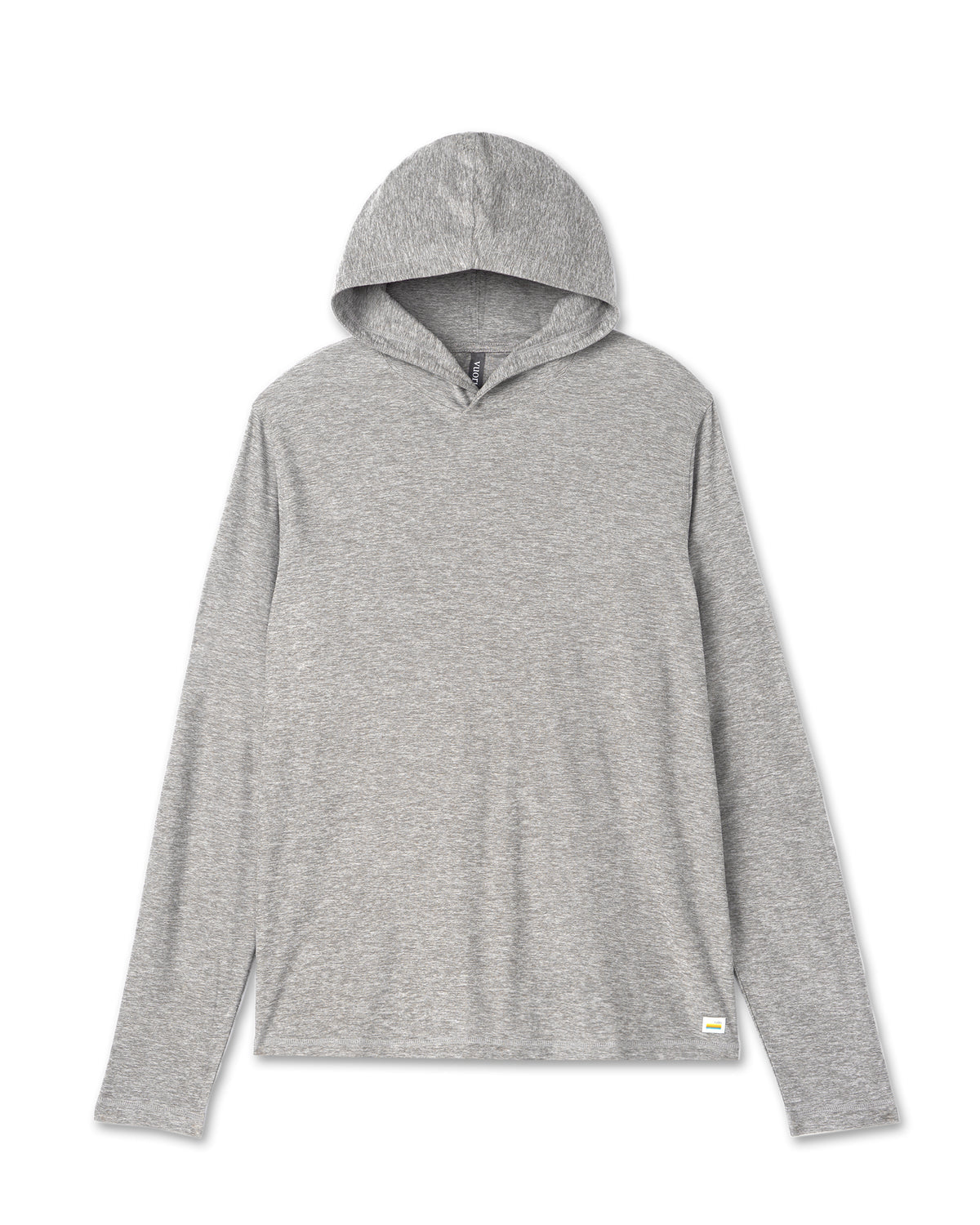 Strato Tech Hoodie Men's Heather Grey Workout Hoodie - Vuori