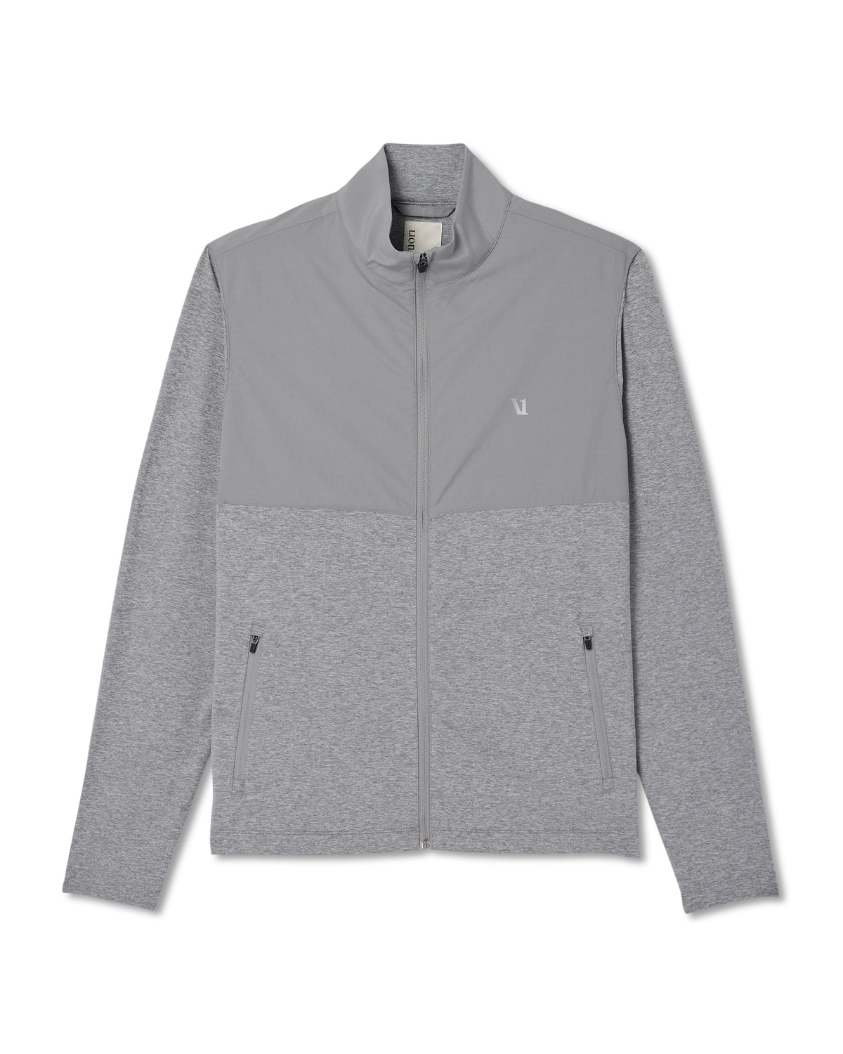 Sunday Element Track Jacket Men's Grey Heather - Vuori