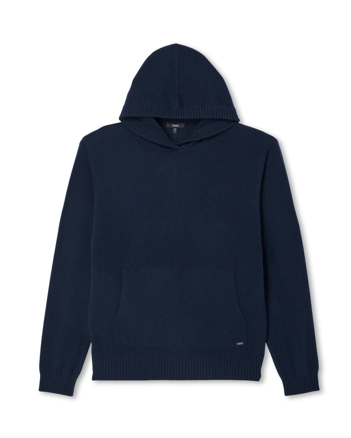 Berik Cashmere Hoodie Men's Hoodie in Ink - Vuori