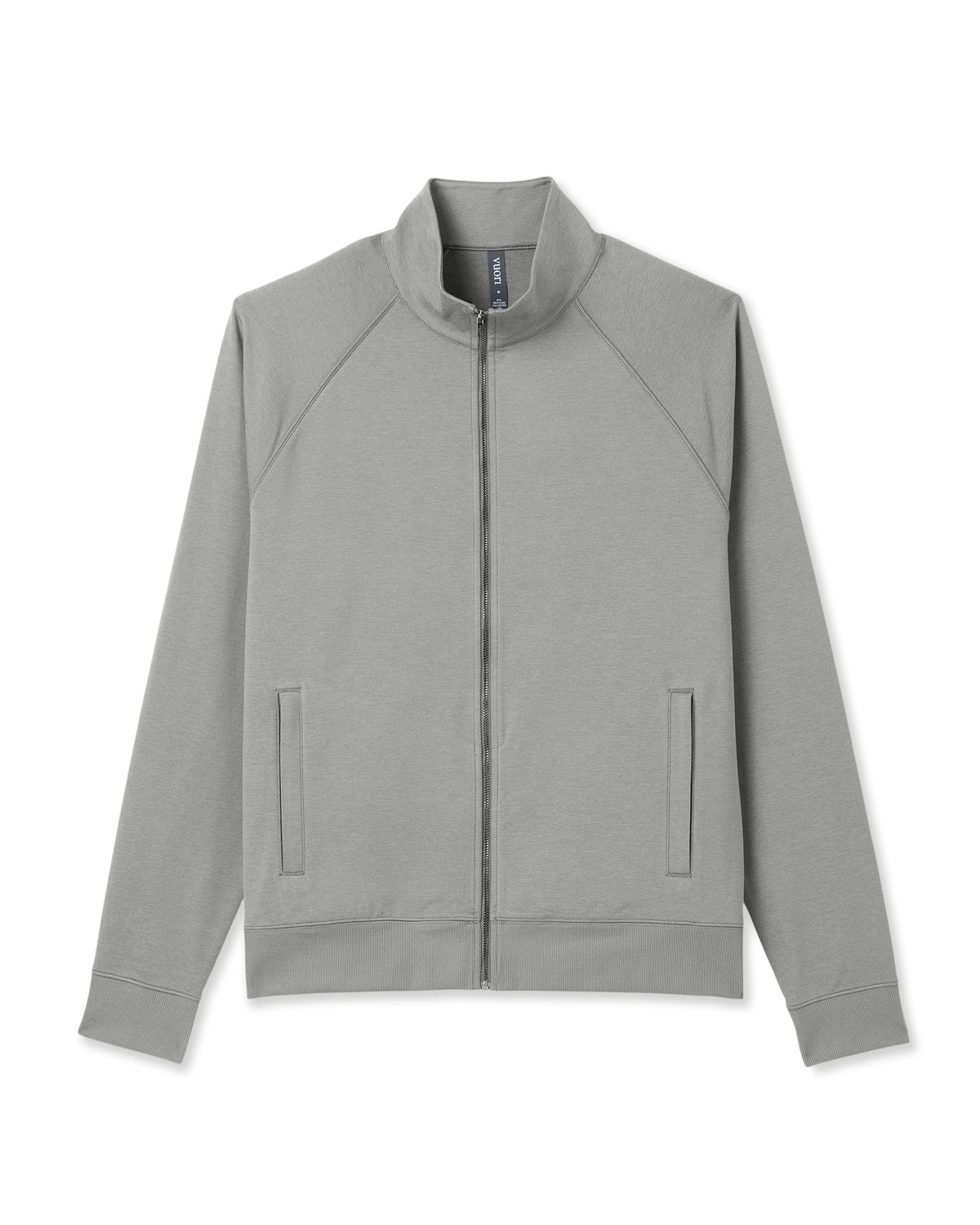 Coronado Novelty Full Zip Men's Driftwood Heather Jacket - Vuori