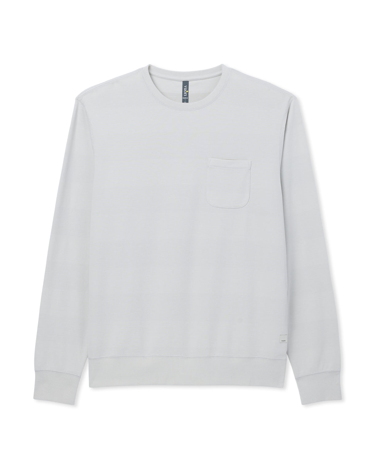 Jeffreys Crew 2.0 Men's Winter Grey Heather Pullover - Vuori