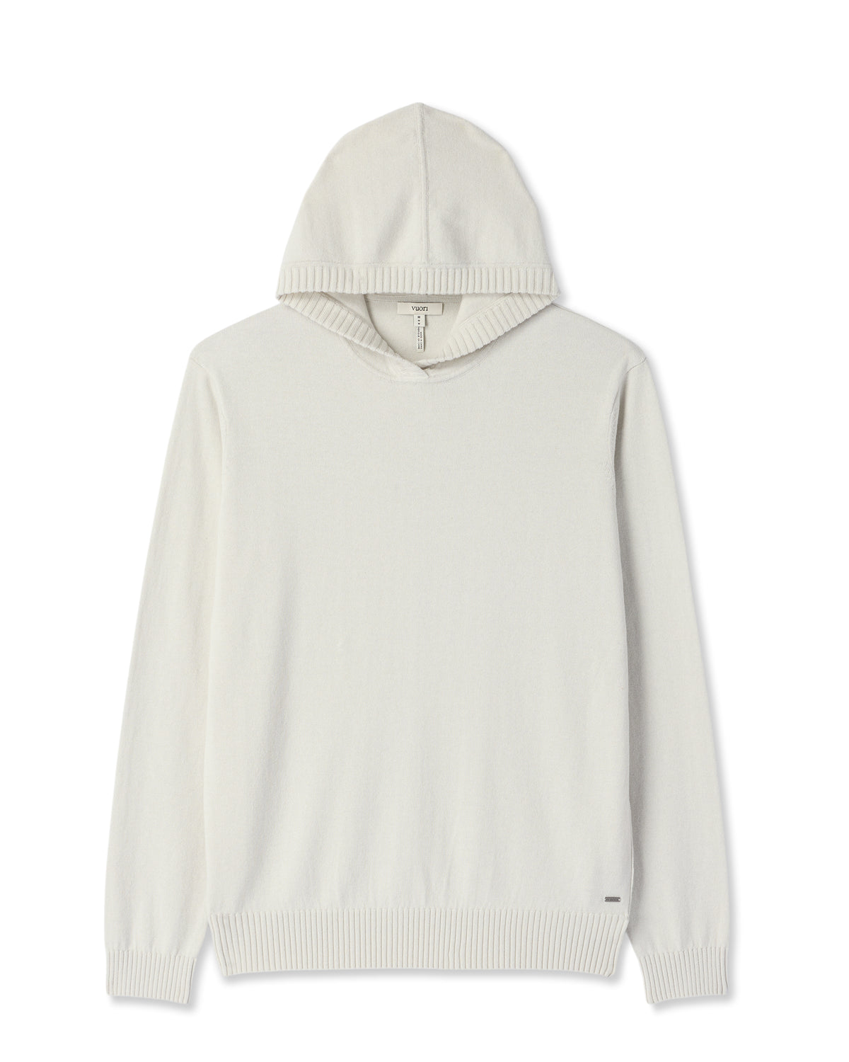 Fluent Sweater Hoodie Men's Winter Grey Cashmere Hoodie - Vuori