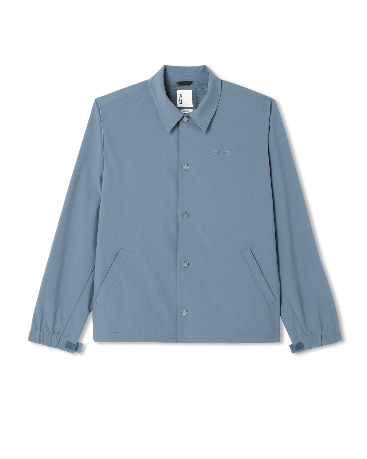 V1 Coach Jacket Men's Blue Sea Jacket - Vuori