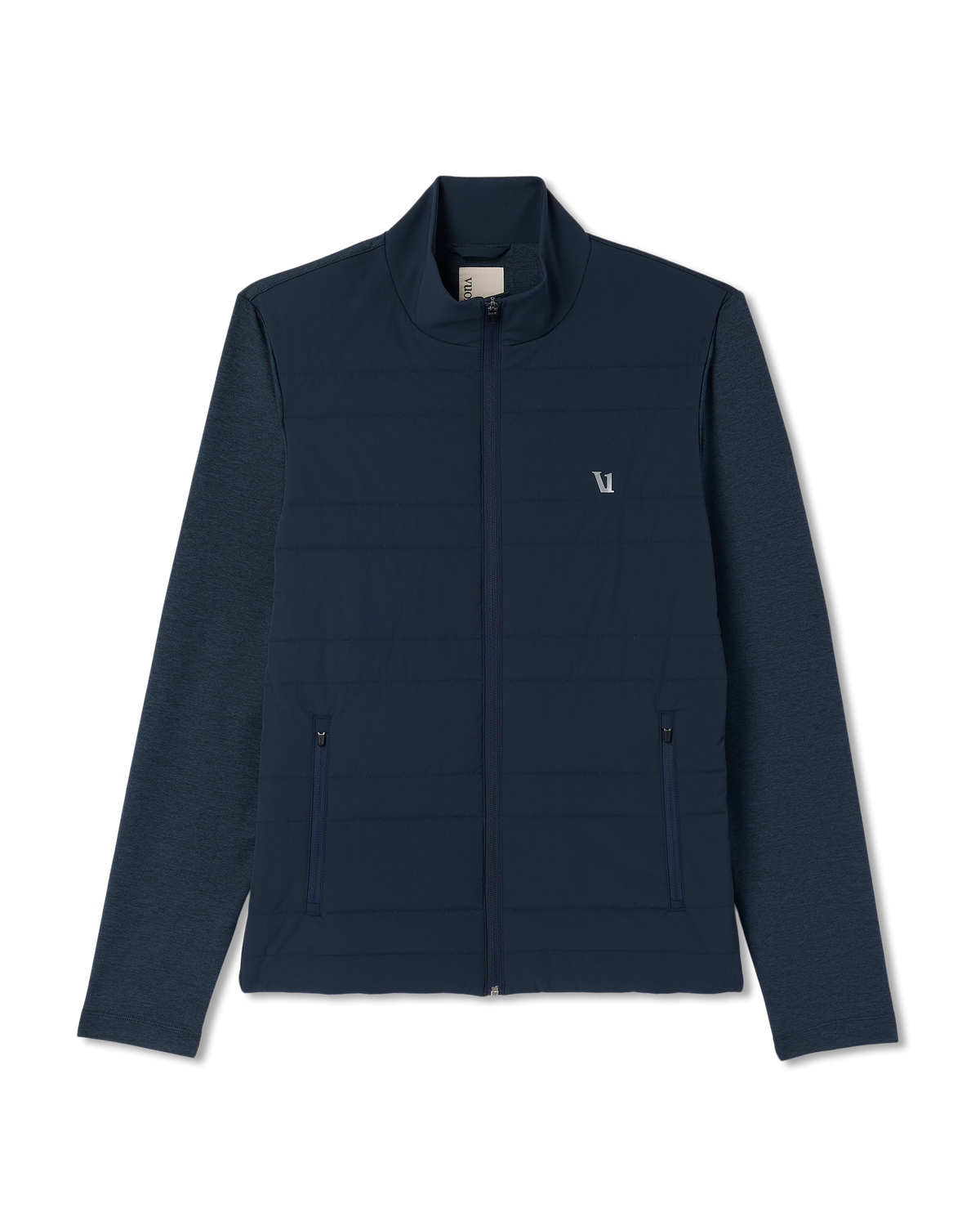 Sunday Insulated Hybrid Jacket Men's Ink Heather Jacket - Vuori