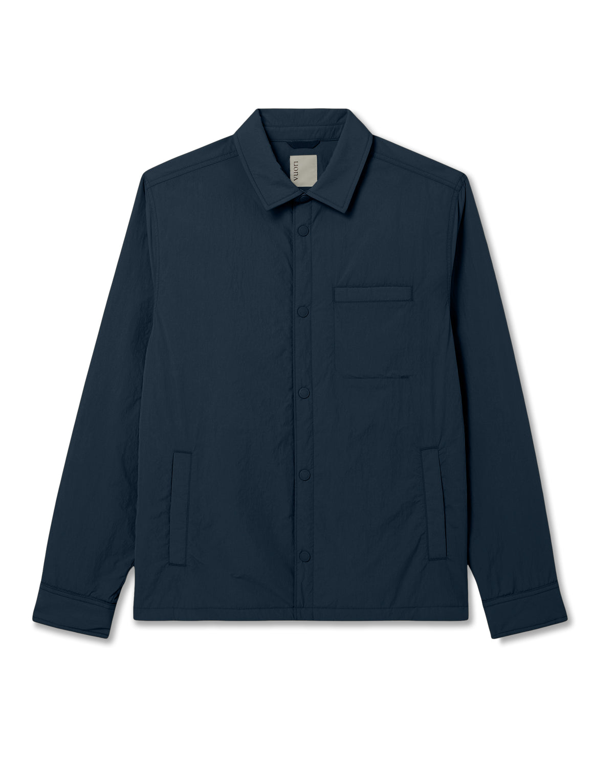 Nomad Insulated Shirt Jacket Men's Ink Jacket - Vuori