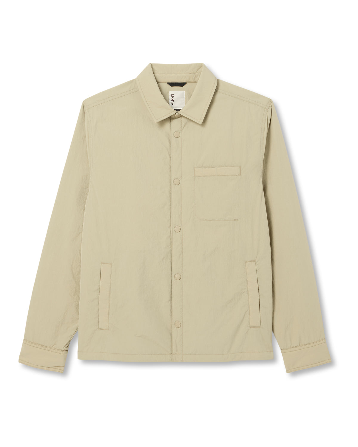 Nomad Insulated Shirt Jacket Men's Celery Seed Jacket - Vuori