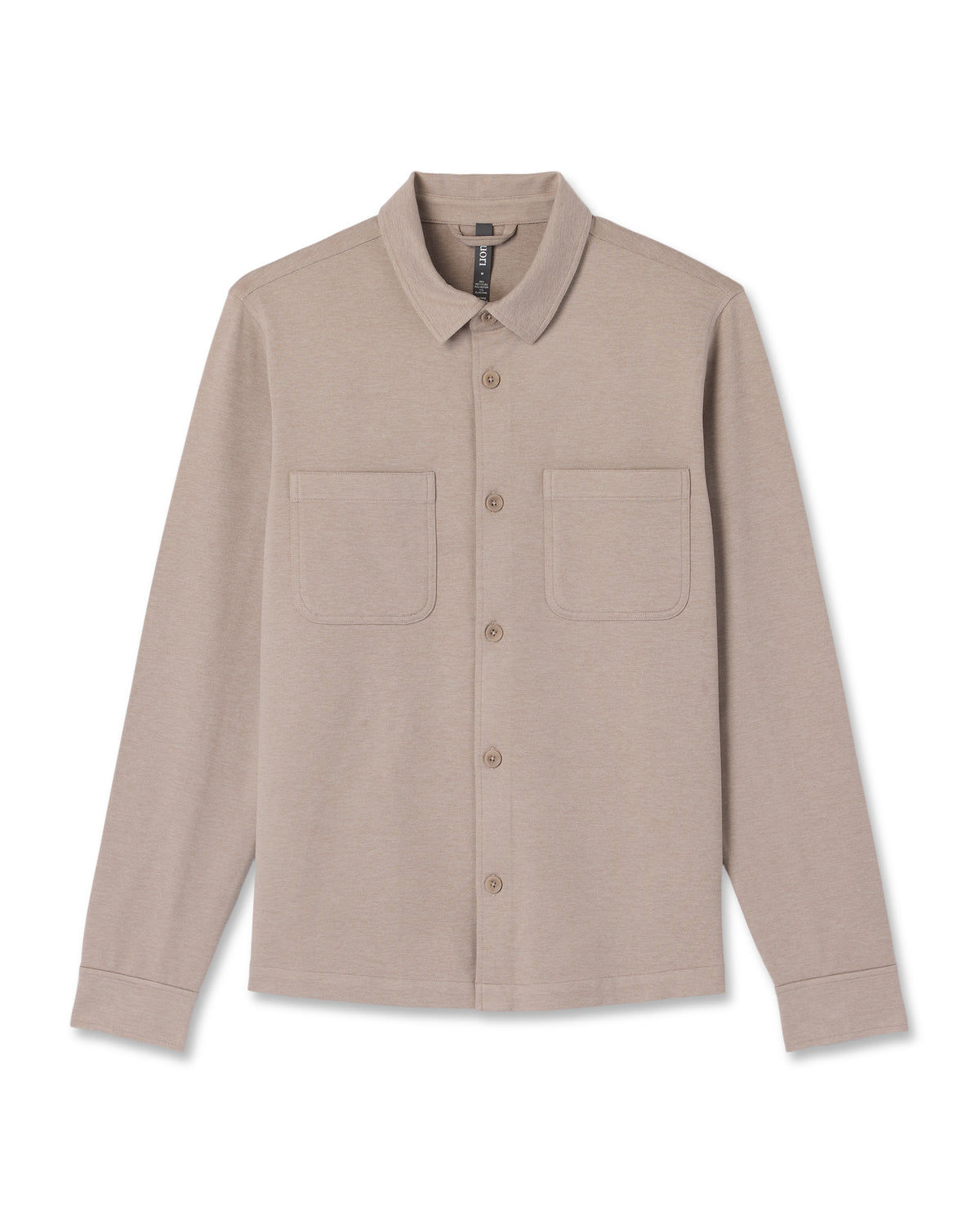Coronado Shirt Jacket Men's Pumice Heather Shirt Jacket - Vuori