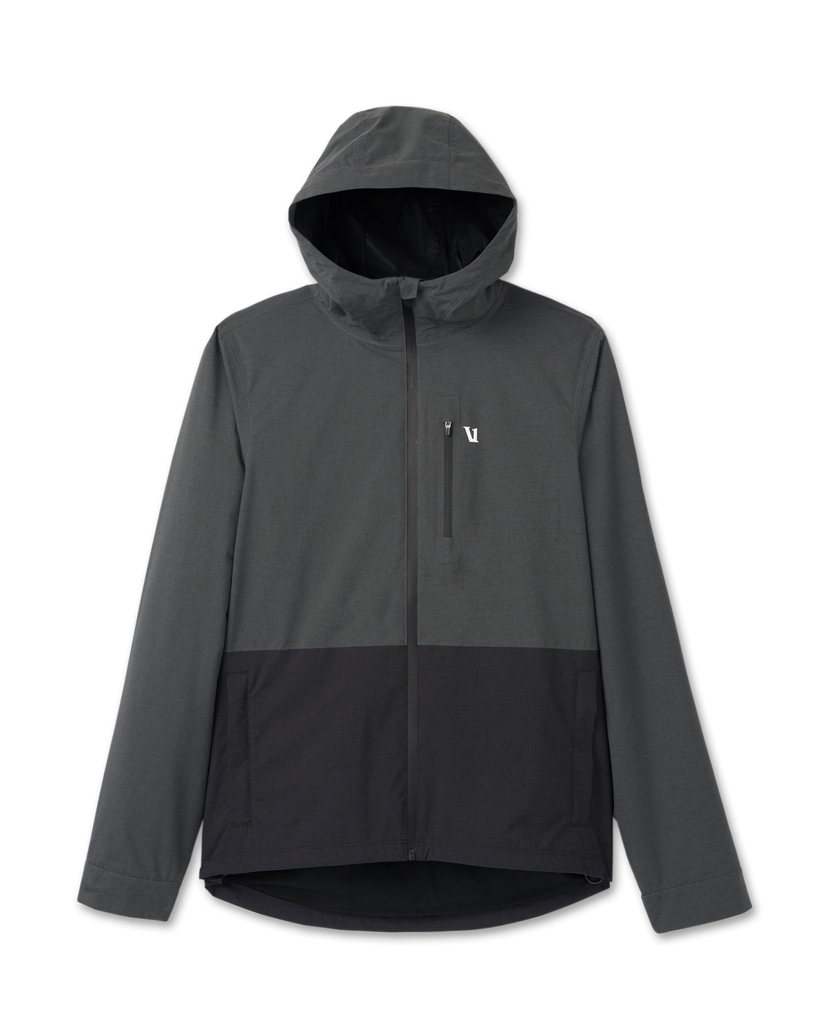 Oahu Rain Jacket Men's Shale Lightweight Jacket - Vuori