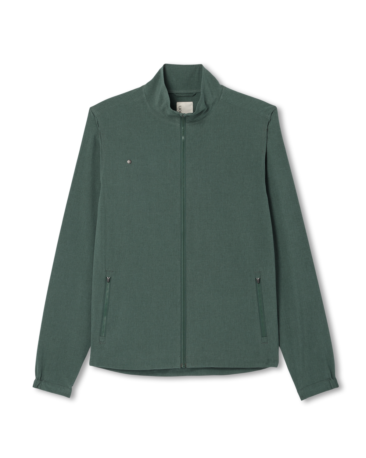 Venture Track Jacket Men's Agate Green Workout Jacket - Vuori