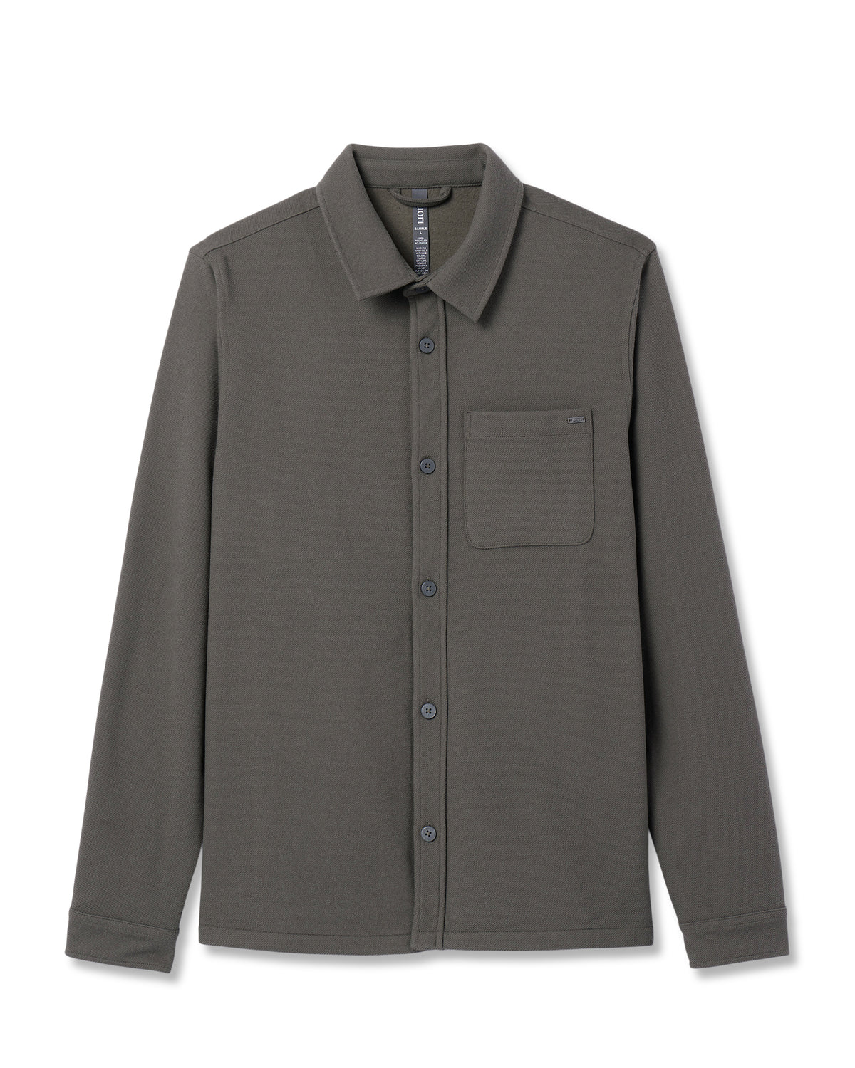 Beldon Shirt Jacket Knit Twill Oregano - Vuori