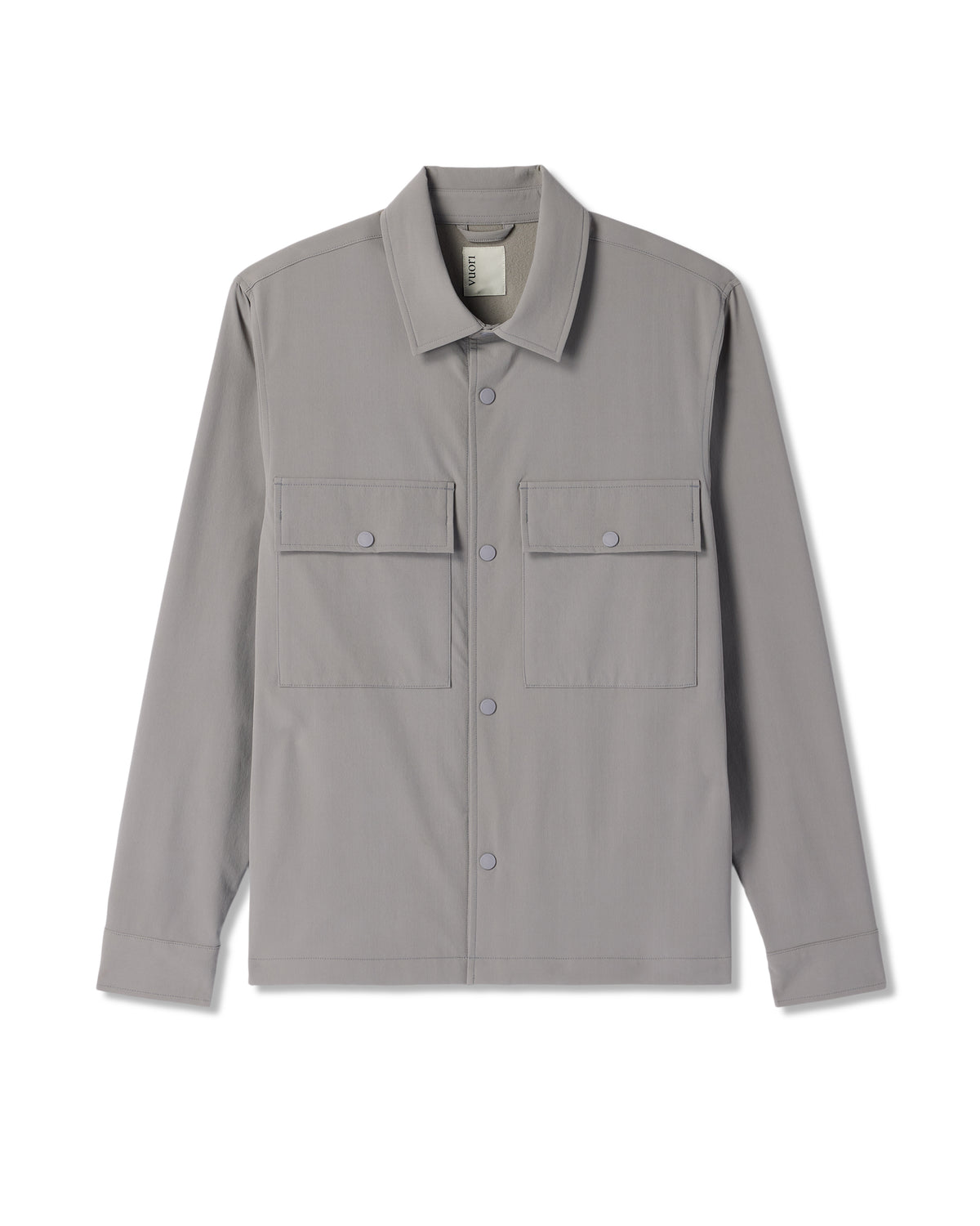 Lawson Tech Shirt Jacket Men's Shiitake Shirt Jacket - Vuori
