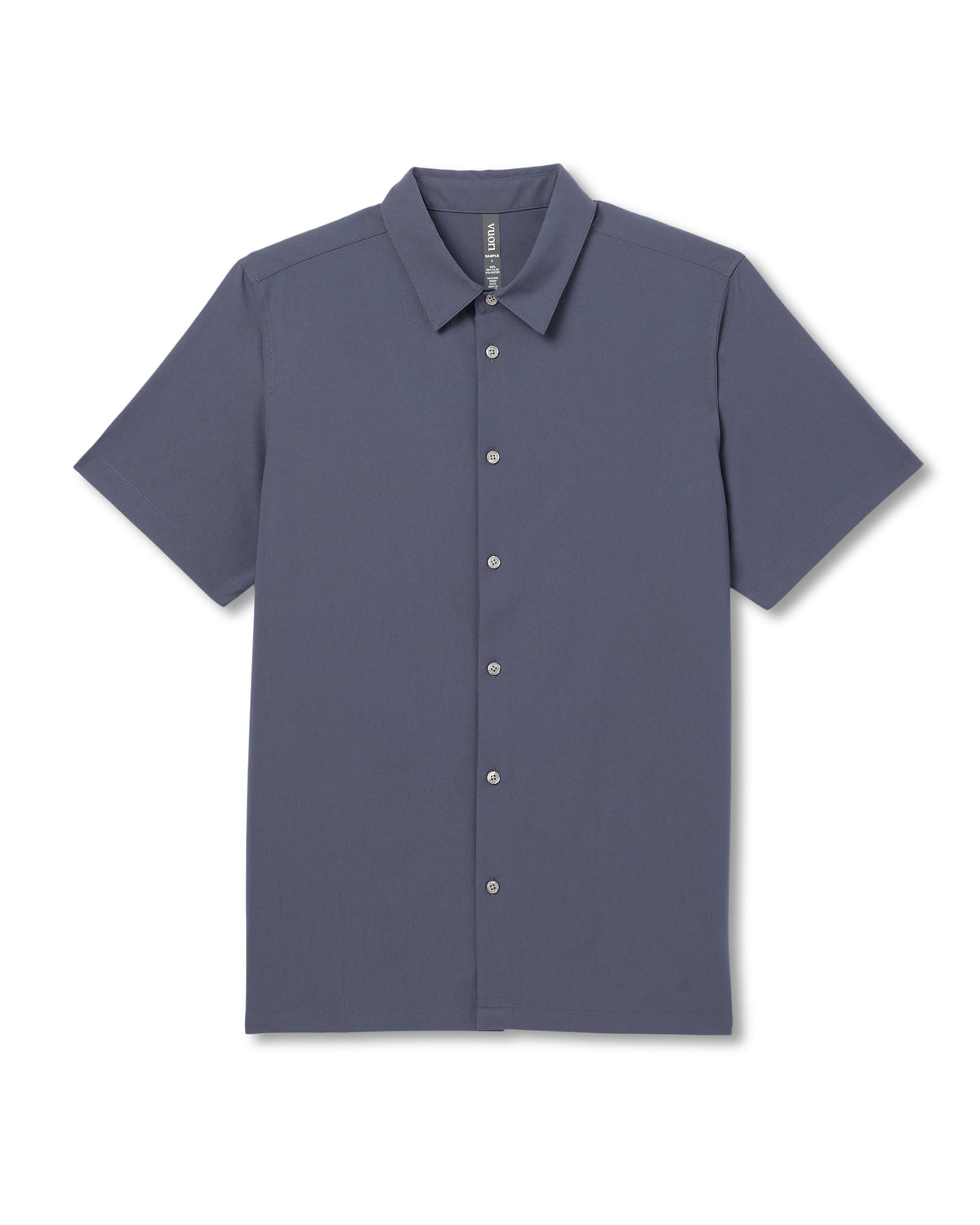 Short Sleeve Manhattan Button Down Men's Azure Shirt - Vuori