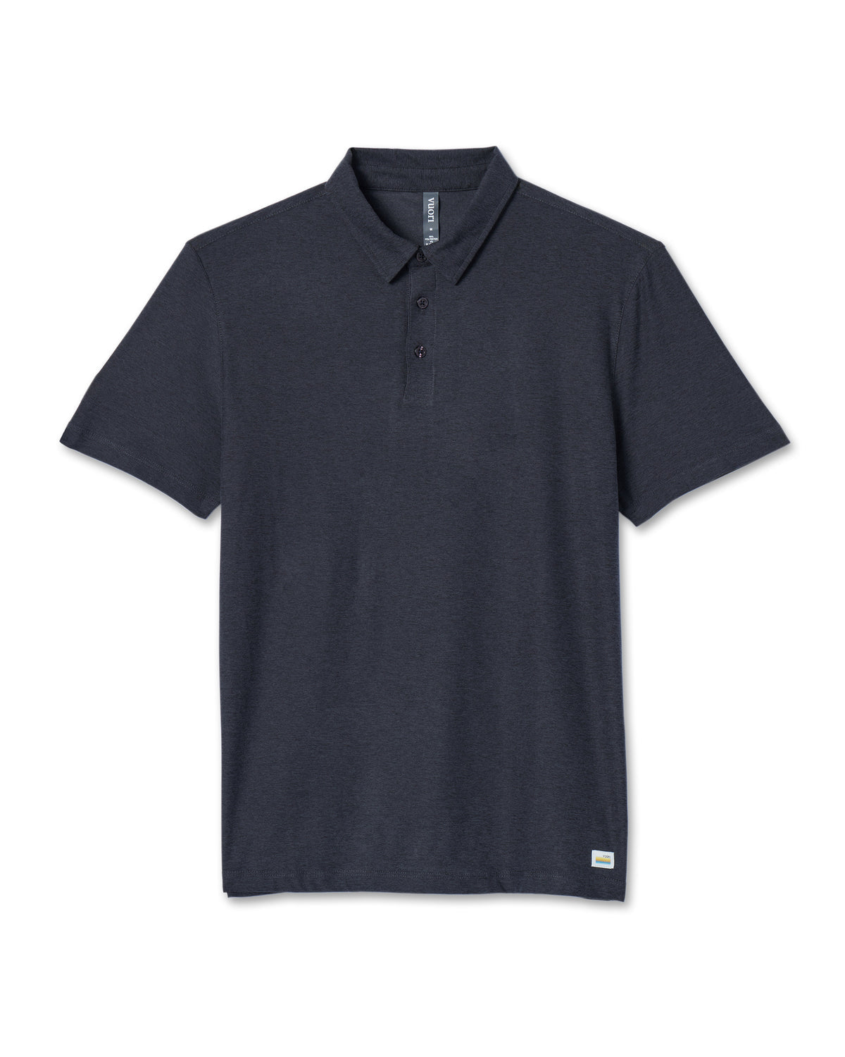 Strato Tech Polo Men's Charcoal Tech Polo Shirt - Vuori