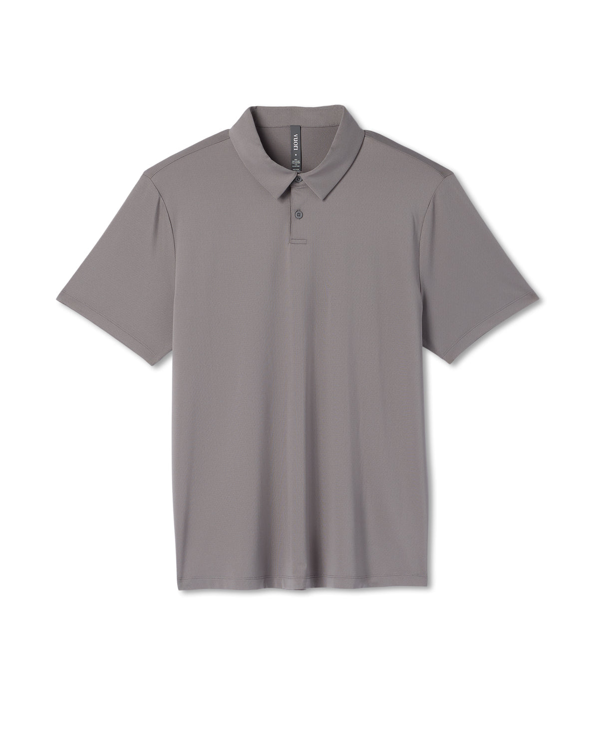 Short Sleeve Viewpoint Polo 2.0 Men's Cavern Grey Shirt - Vuori