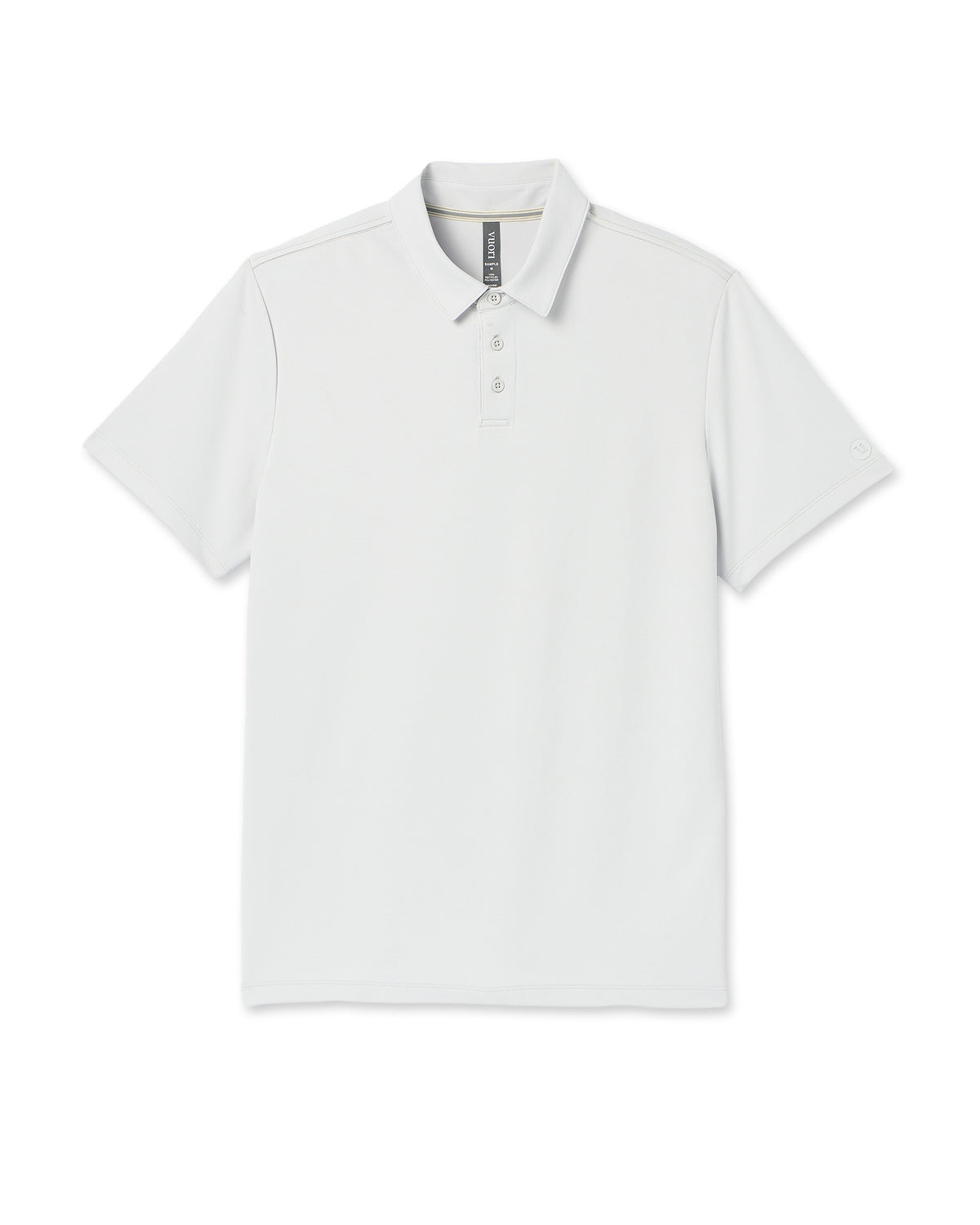 Gamepoint Polo Men's Frost Grey Tennis Polo - Vuori