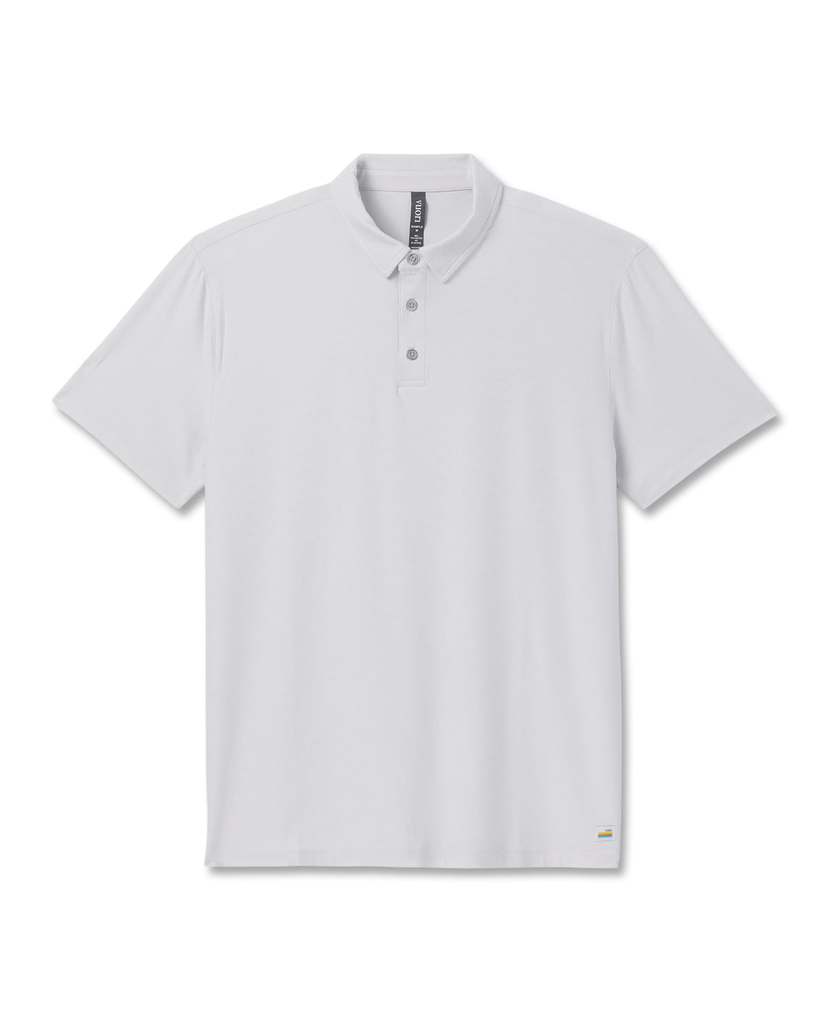 Strato Tech Polo Men's Frost Grey Heather Polo - Vuori