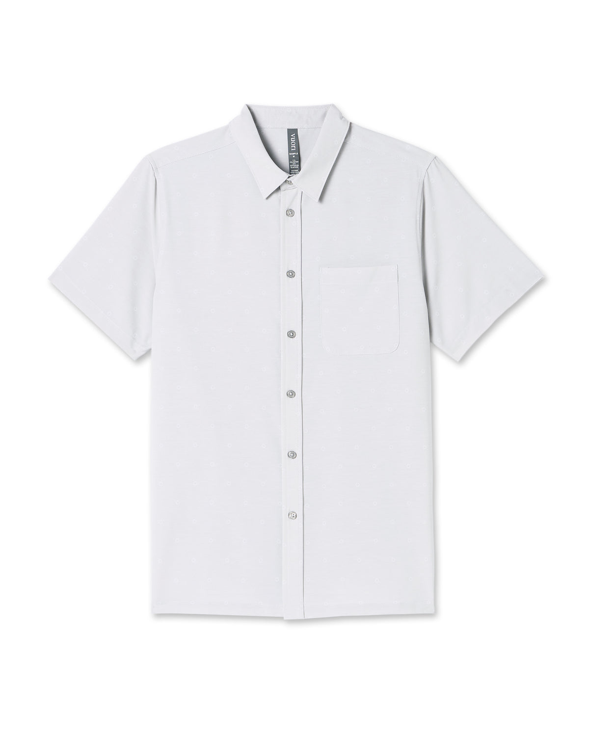 Short Sleeve Bridge Button Down Vapor Dot - Vuori