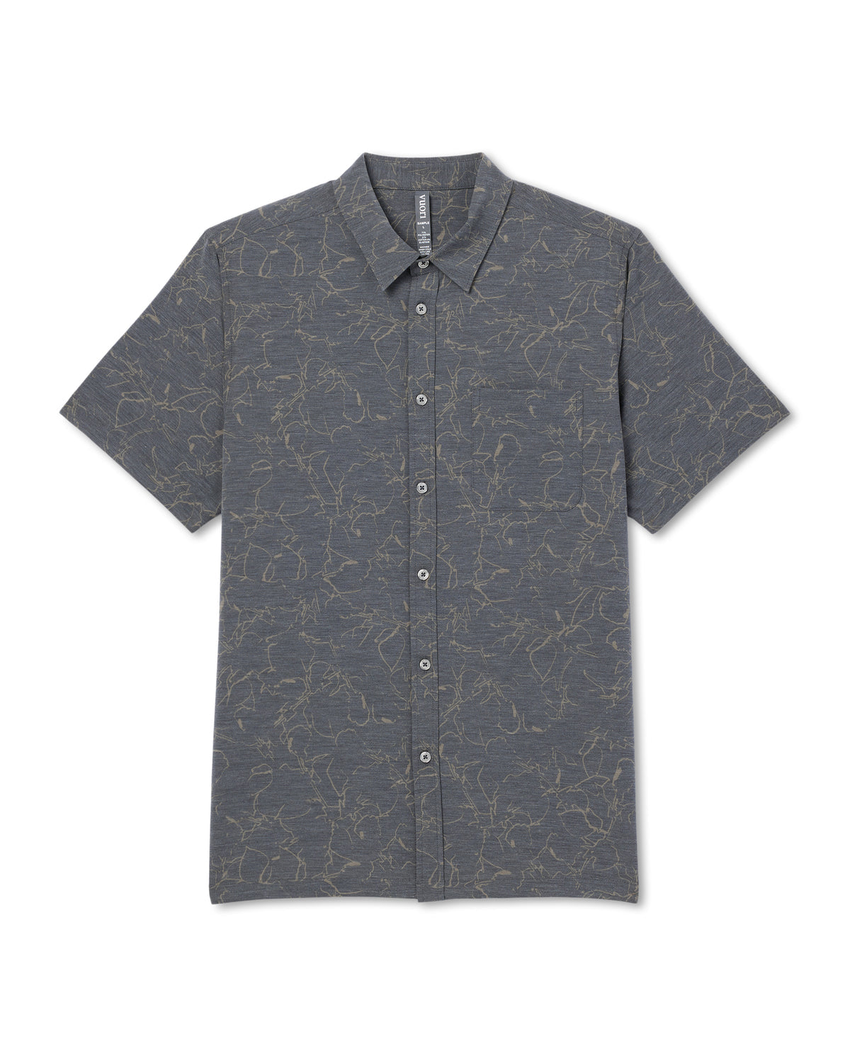 Short Sleeve Bridge Button Down Men's Root Shirt - Vuori