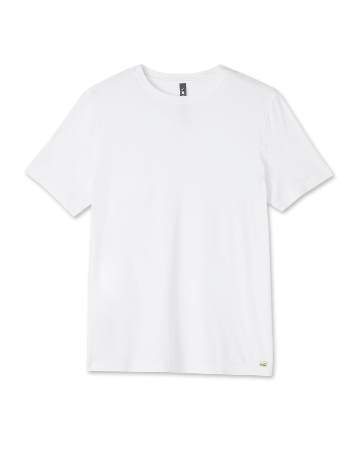 Strato Tech Tee Men's White Tech Shirt - Vuori