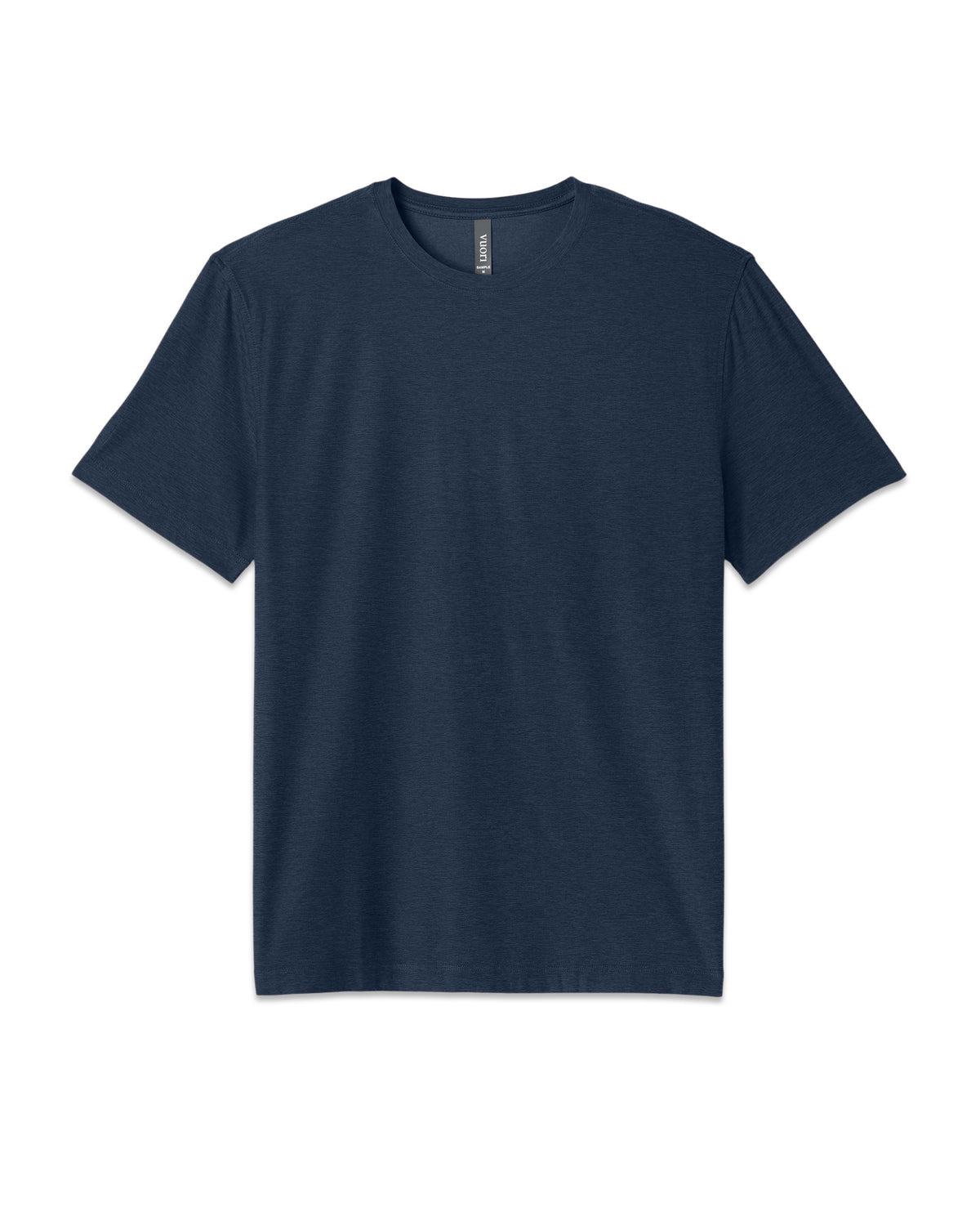Men's Short Sleeve Strato Tee - Relaxed Fit Navy Heather - Vuori